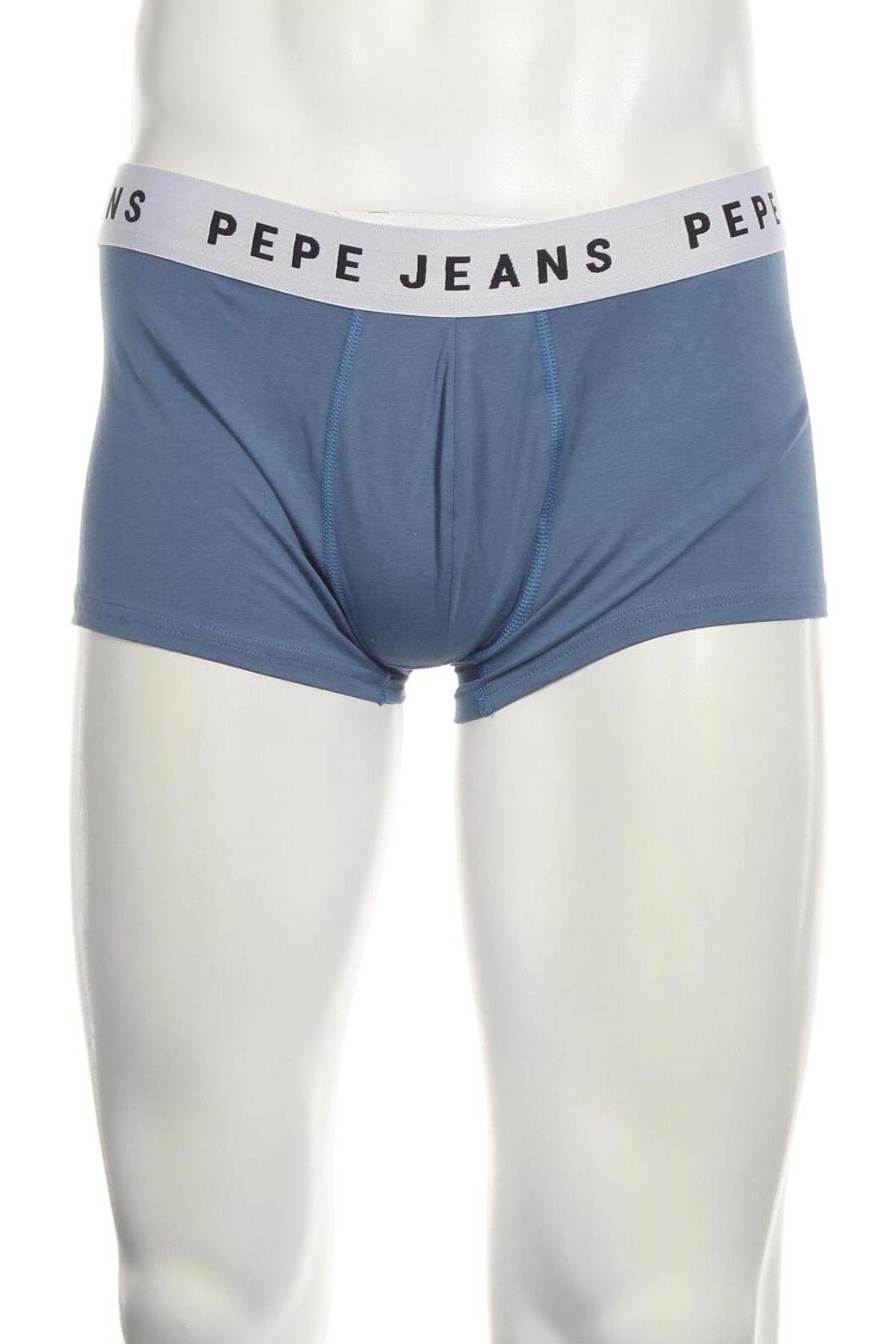 Ανδρικά μποξεράκια Pepe Jeans, Μέγεθος L, Χρώμα Μπλέ, Τιμή 15,50 €