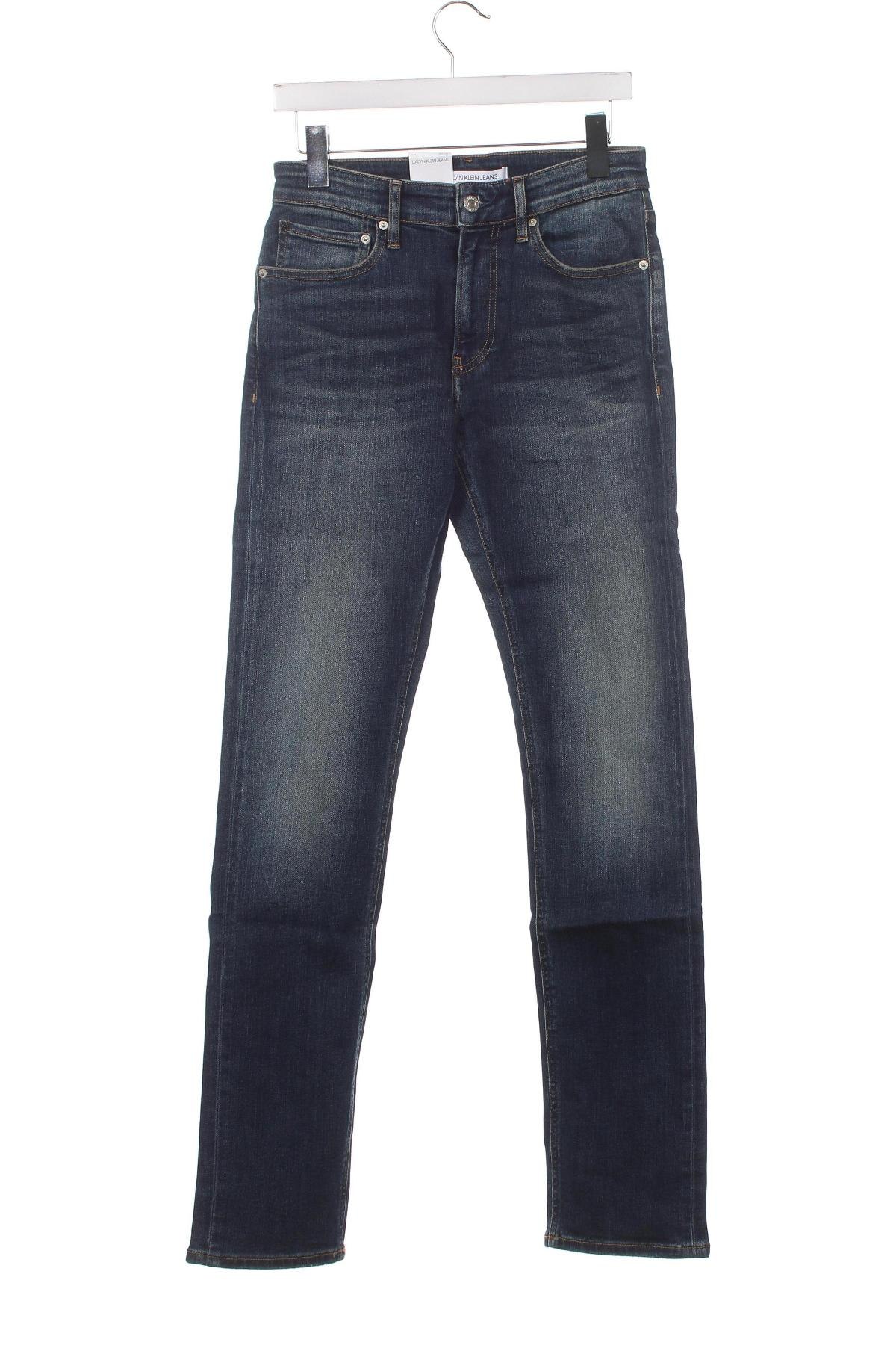 Blugi de bărbați Calvin Klein Jeans, Mărime M, Culoare Albastru, Preț 180,30 Lei