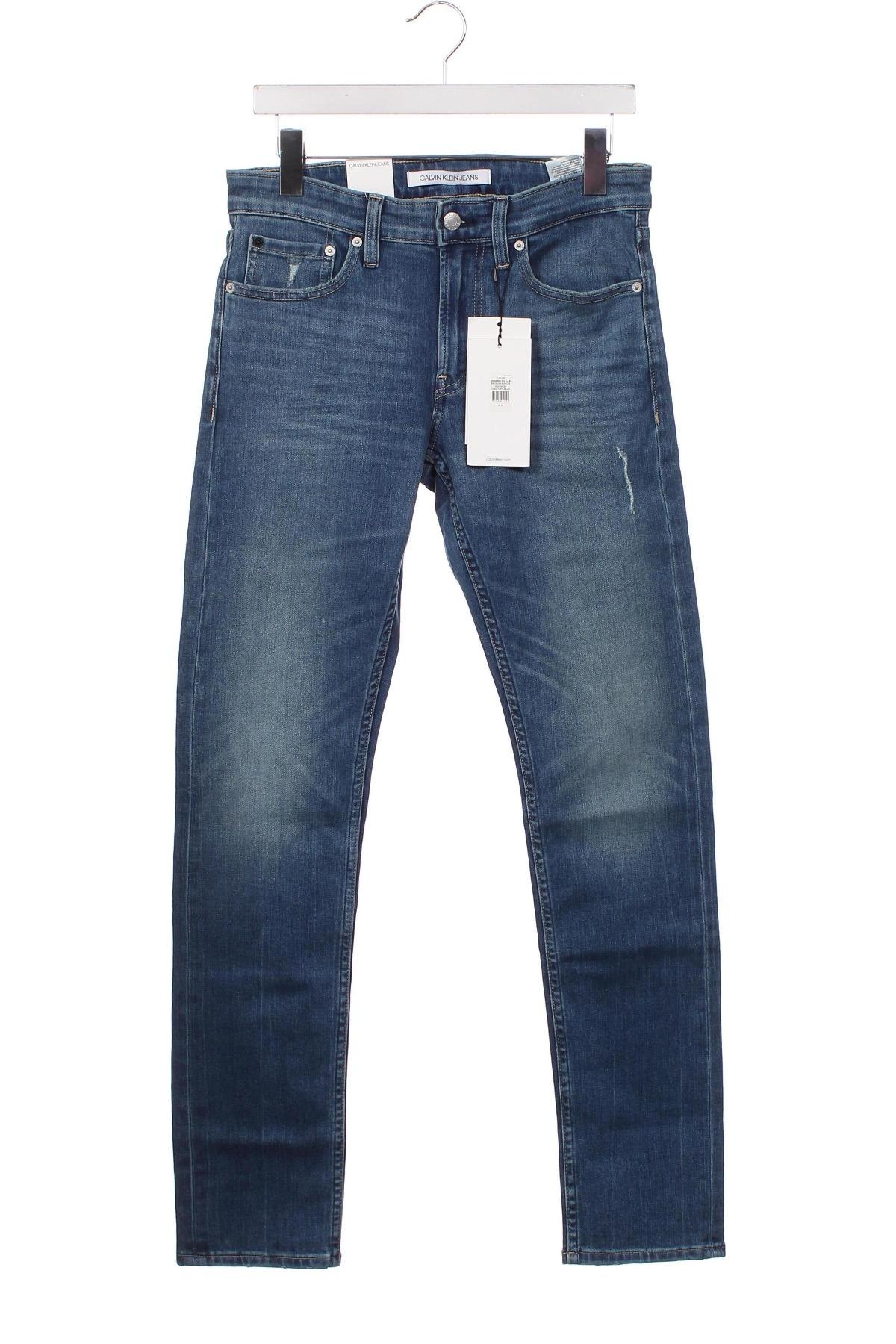Pánske džínsy  Calvin Klein Jeans, Veľkosť S, Farba Modrá, Cena  53,37 €