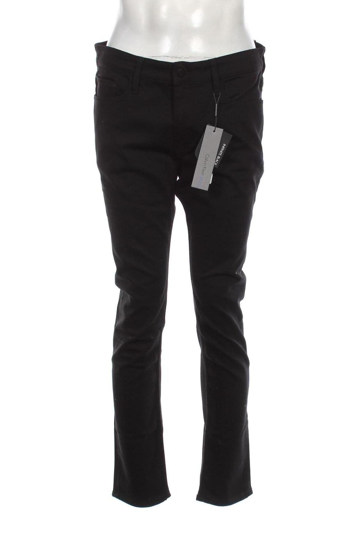 Blugi de bărbați Calvin Klein Jeans, Mărime XL, Culoare Negru, Preț 627,69 Lei