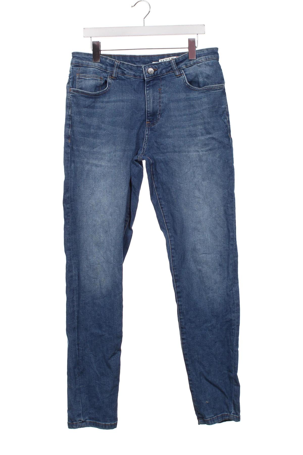 Herren Jeans Review, Größe L, Farbe Blau, Preis 15,41 €