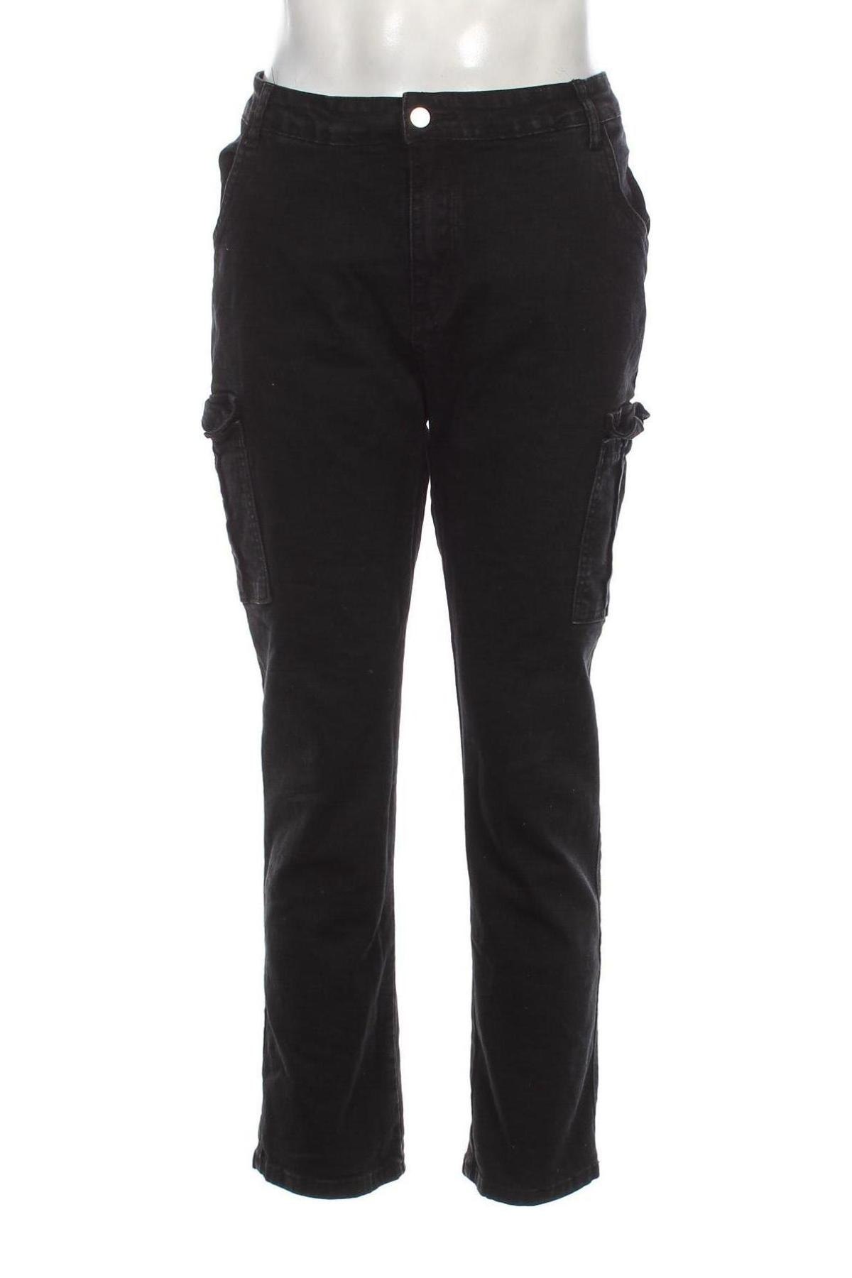Мъжки дънки SHEIN, Размер XL, Цвят Черен, Цена 17,40 лв.