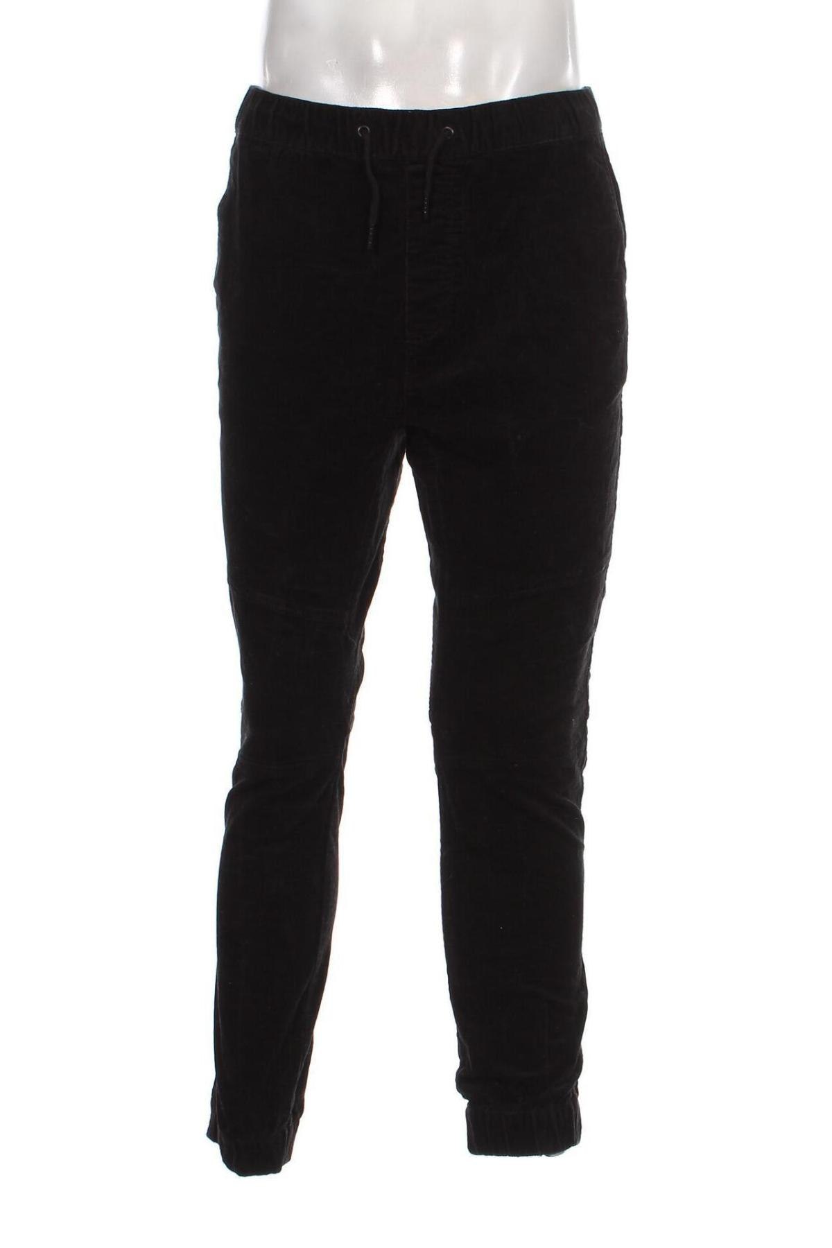 Pantaloni raiați de bărbați H&M Divided, Mărime M, Culoare Negru, Preț 26,71 Lei