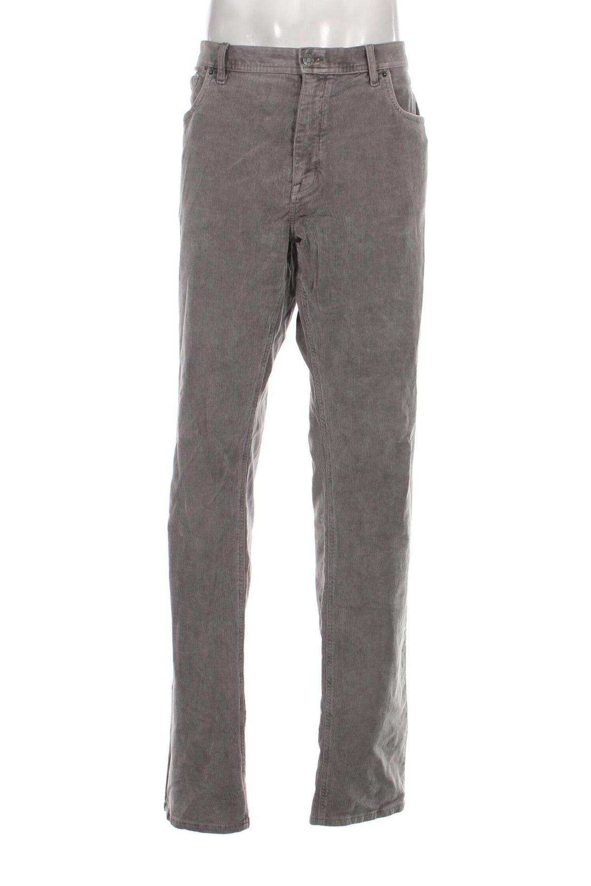 Pantaloni raiați de bărbați S.Oliver, Mărime 3XL, Culoare Gri, Preț 130,82 Lei