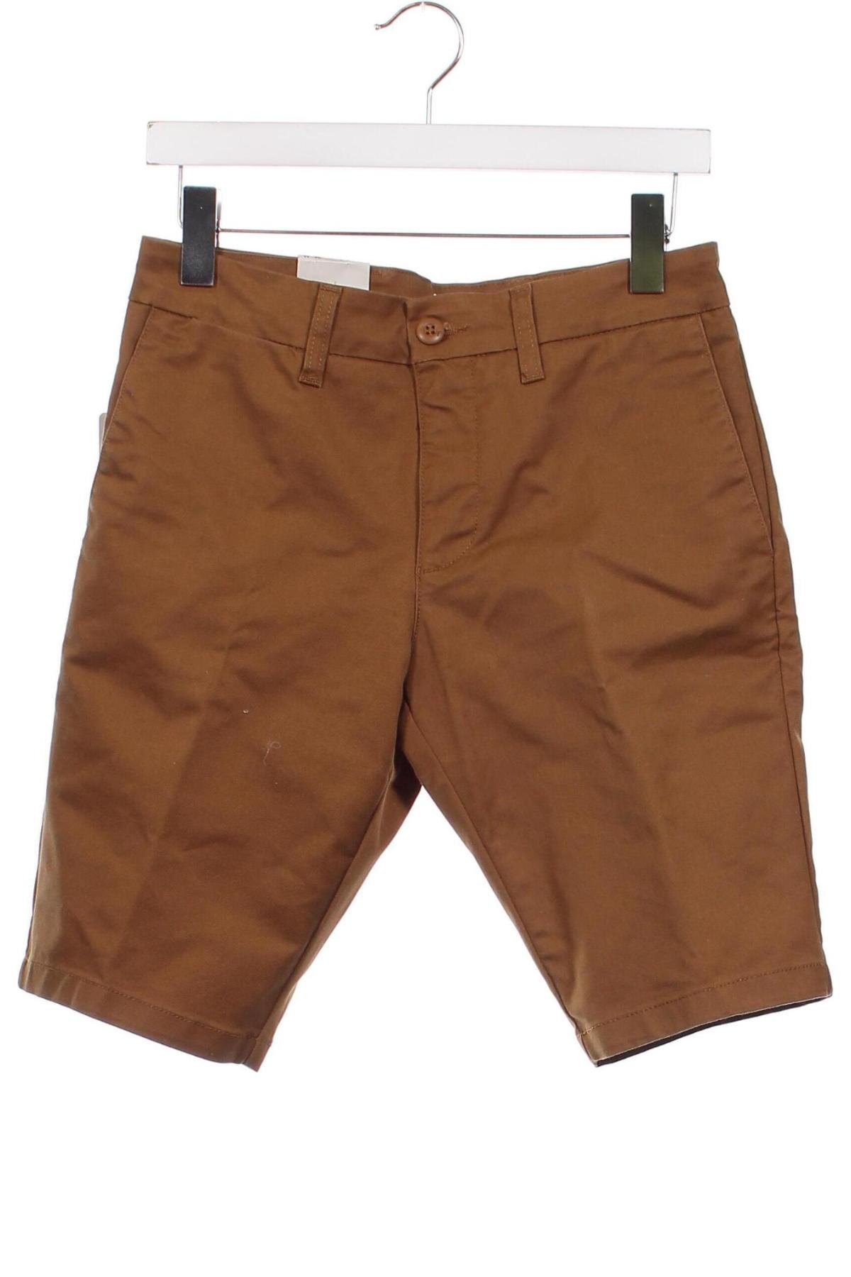 Ανδρικό κοντό παντελόνι Carhartt, Μέγεθος S, Χρώμα Καφέ, Τιμή 63,43 €