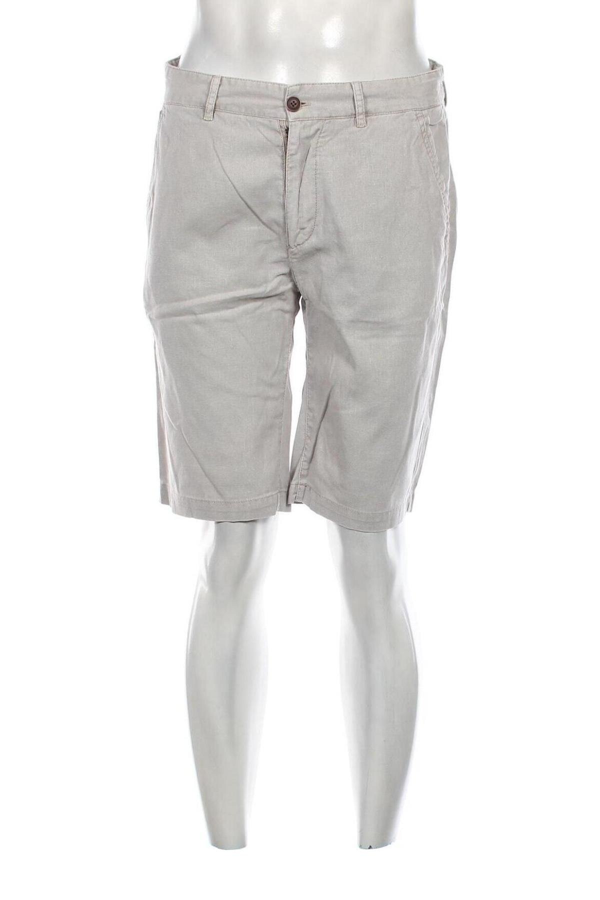 Pantaloni scurți de bărbați Globe Trotter, Mărime M, Culoare Gri, Preț 64,83 Lei