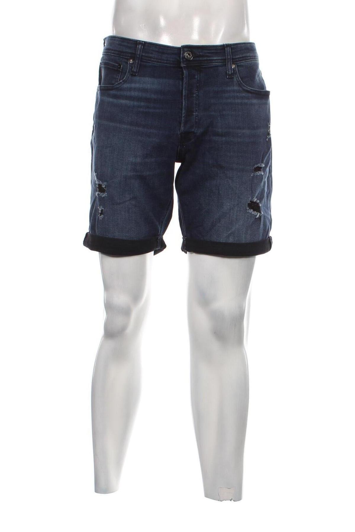 Ανδρικό κοντό παντελόνι Jack & Jones, Μέγεθος XL, Χρώμα Μπλέ, Τιμή 16,70 €
