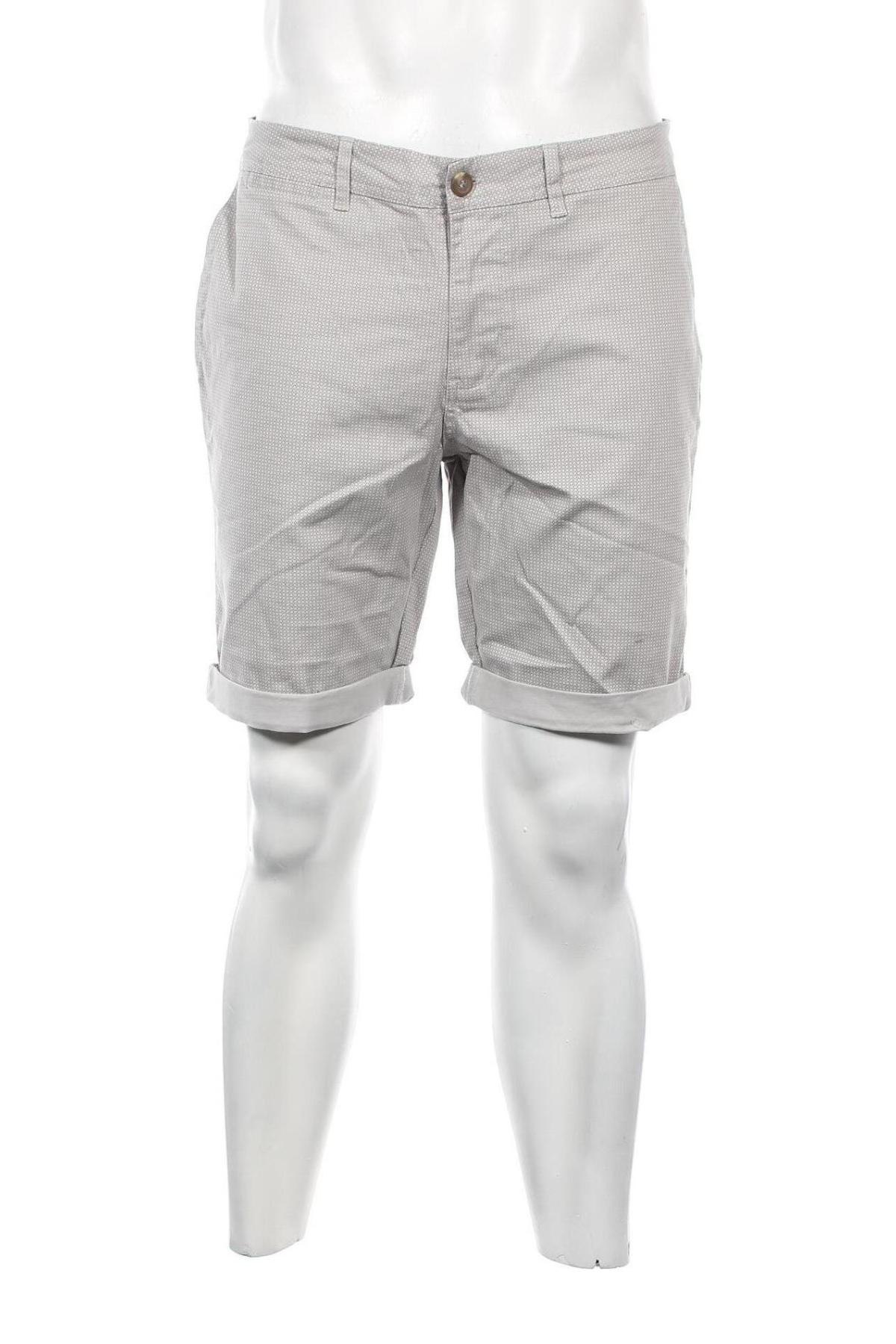 Ανδρικό κοντό παντελόνι Jay Jays, Μέγεθος L, Χρώμα Γκρί, Τιμή 16,70 €