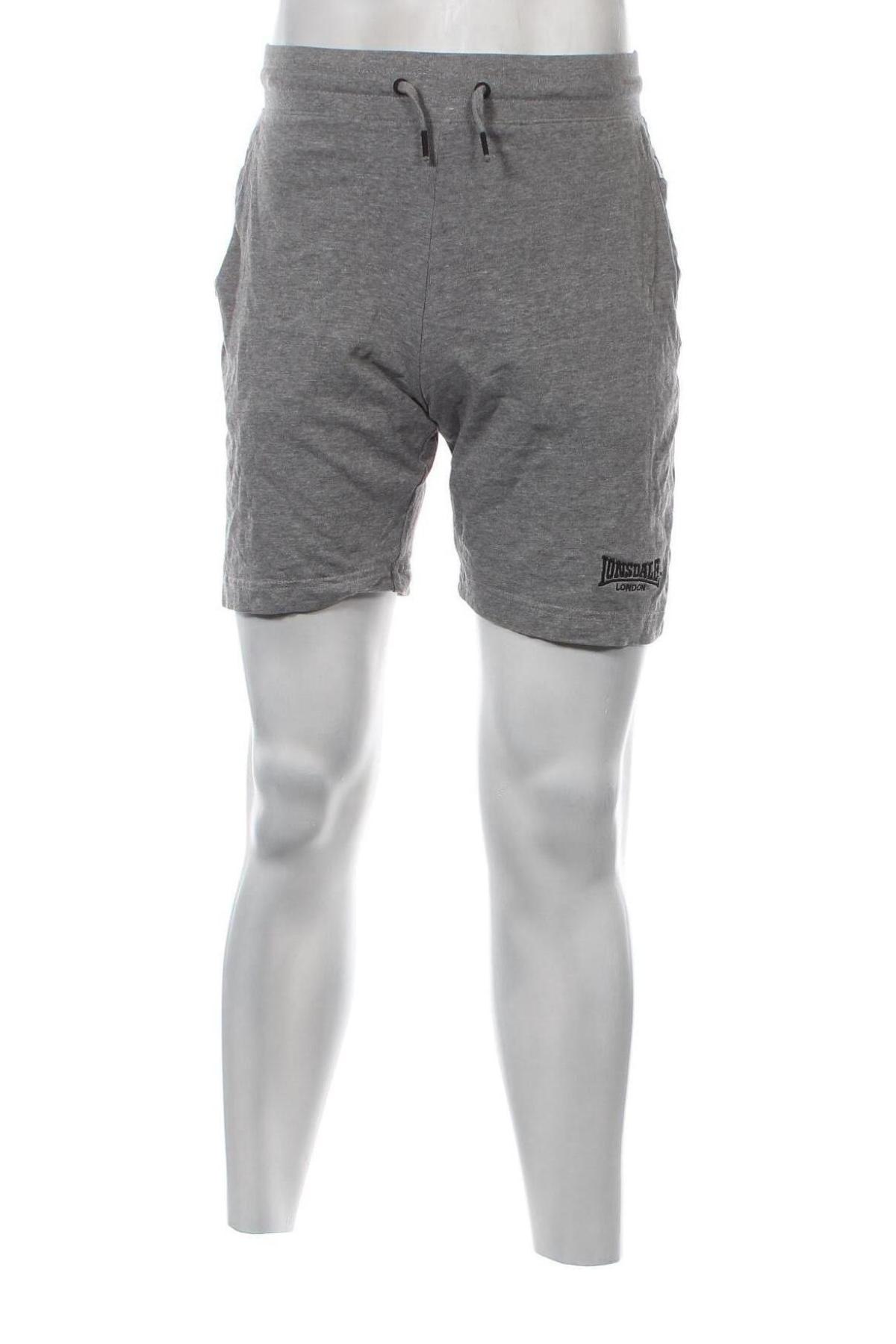 Ανδρικό κοντό παντελόνι Lonsdale, Μέγεθος S, Χρώμα Γκρί, Τιμή 15,46 €