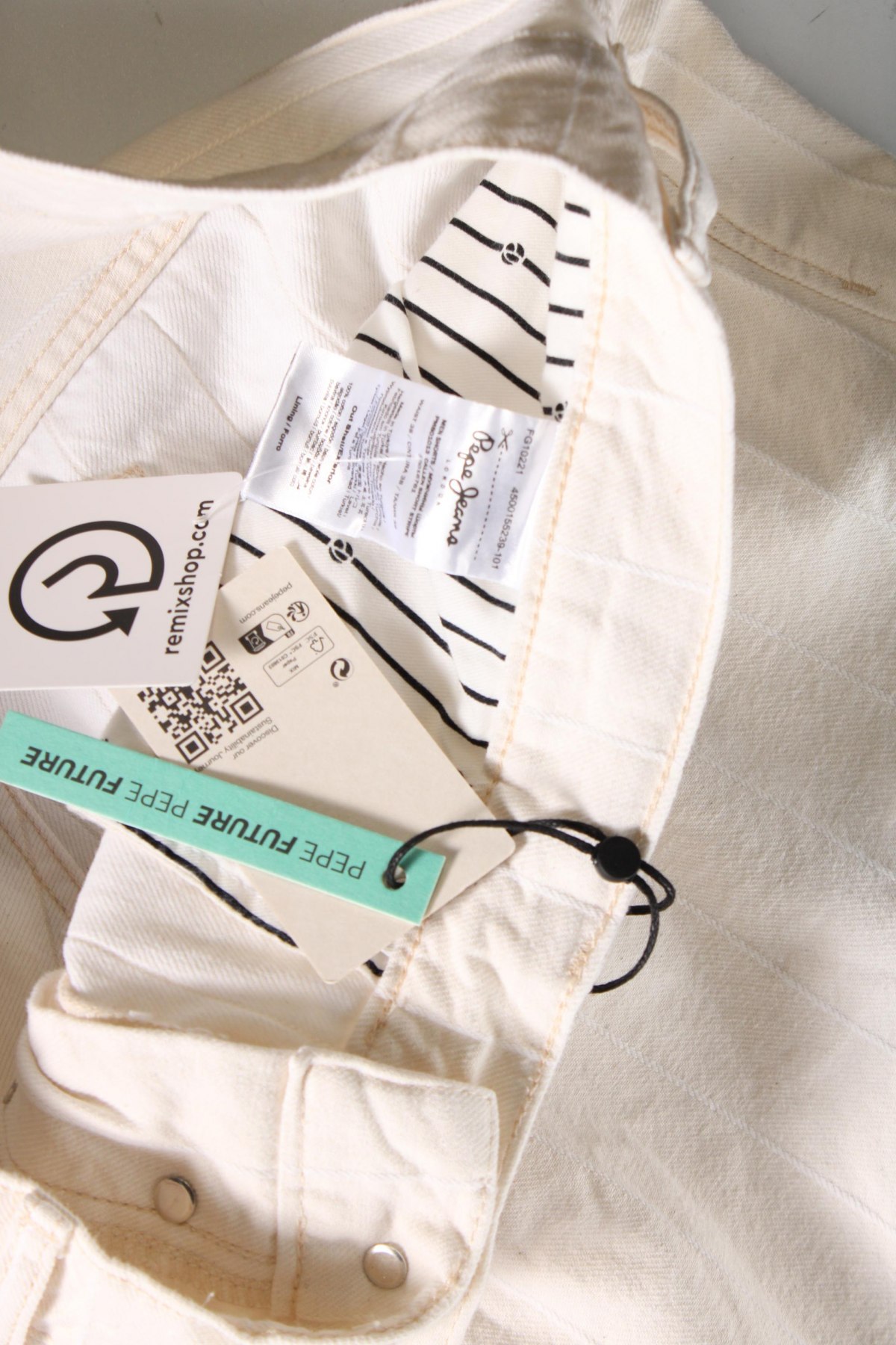 Herren Shorts Pepe Jeans, Größe XL, Farbe Ecru, Preis 43,98 €