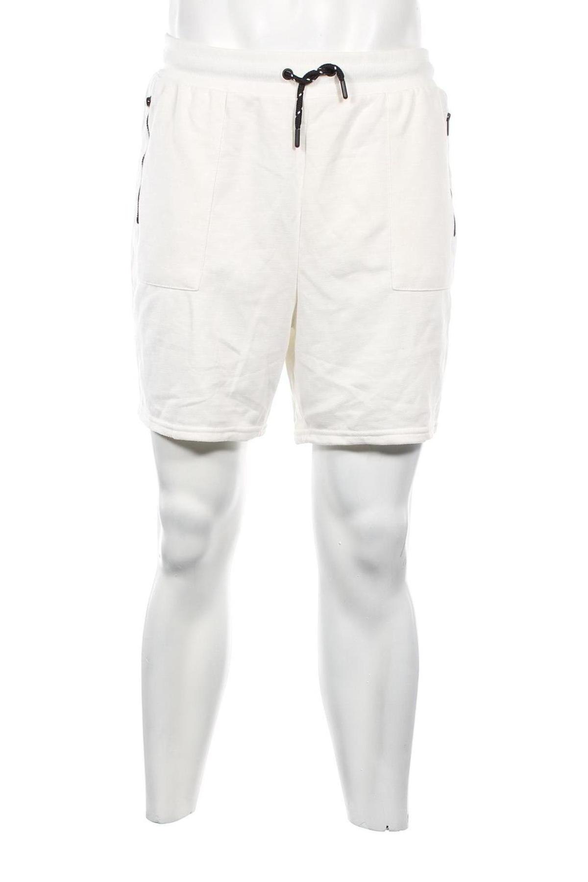 Ανδρικό κοντό παντελόνι Primark, Μέγεθος L, Χρώμα Λευκό, Τιμή 9,28 €