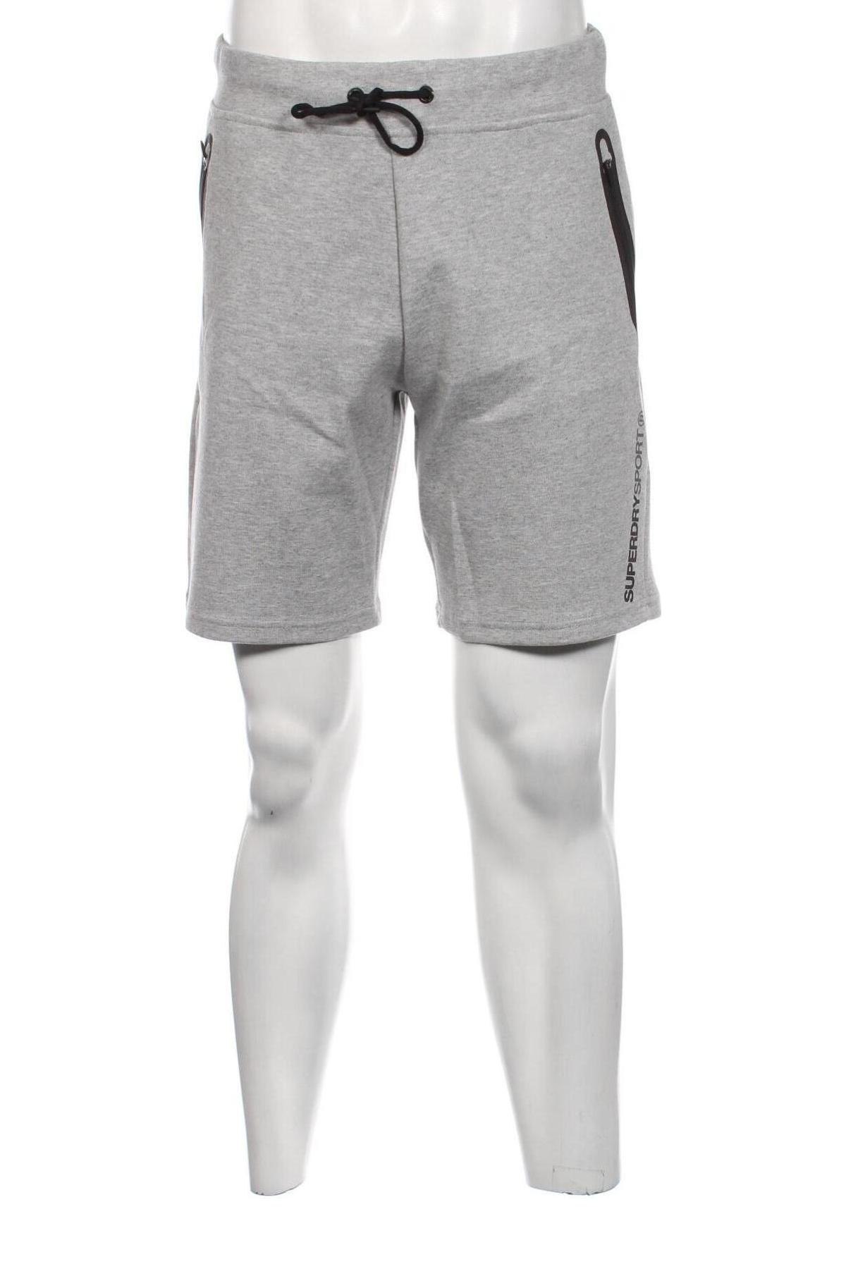 Ανδρικό κοντό παντελόνι Superdry, Μέγεθος M, Χρώμα Γκρί, Τιμή 39,69 €