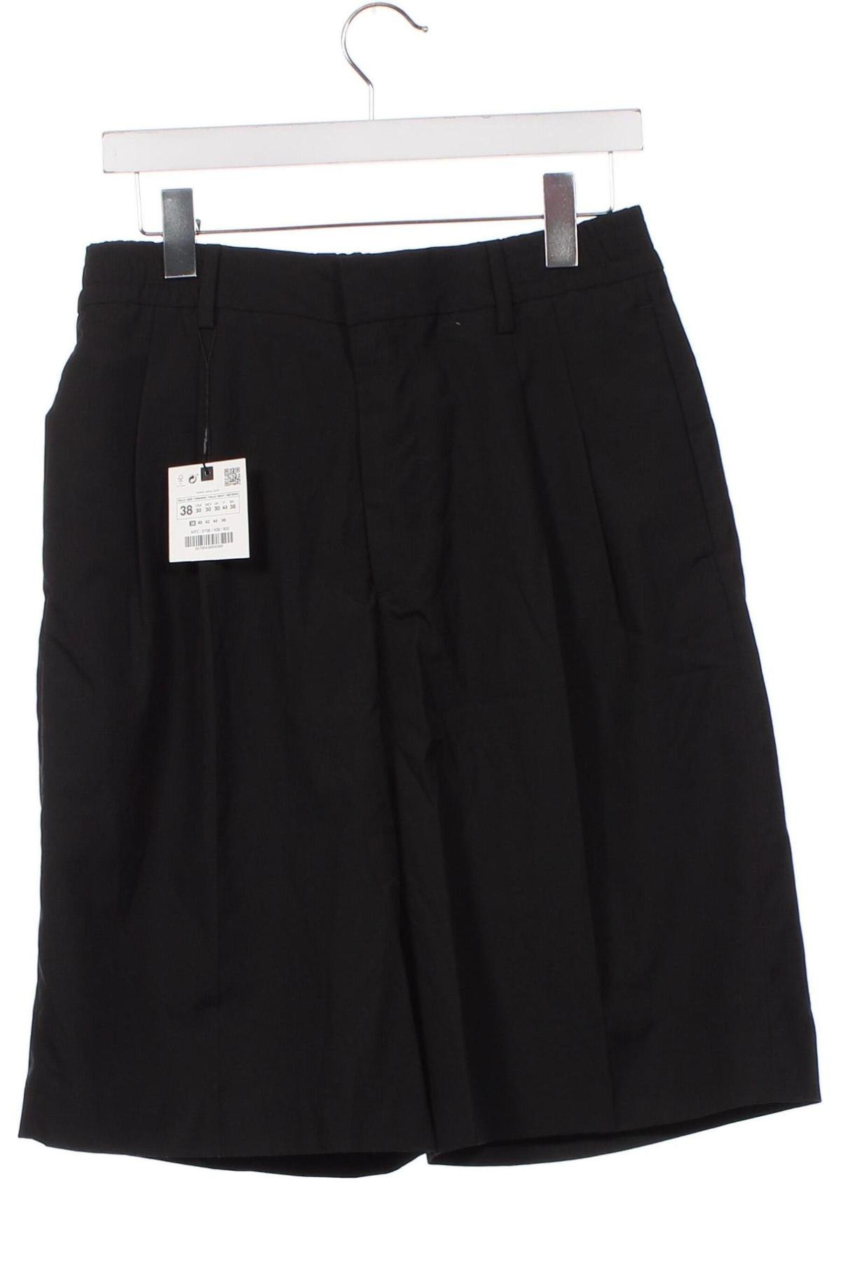 Ανδρικό κοντό παντελόνι Zara, Μέγεθος S, Χρώμα Μαύρο, Τιμή 8,30 €