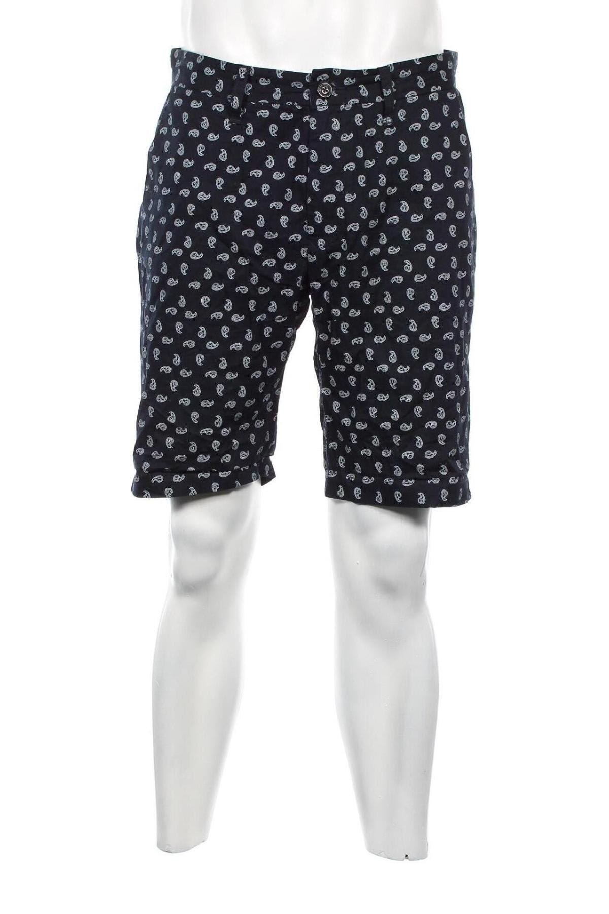 Мъжки къс панталон Zara Man, Размер M, Цвят Син, Цена 12,00 лв.