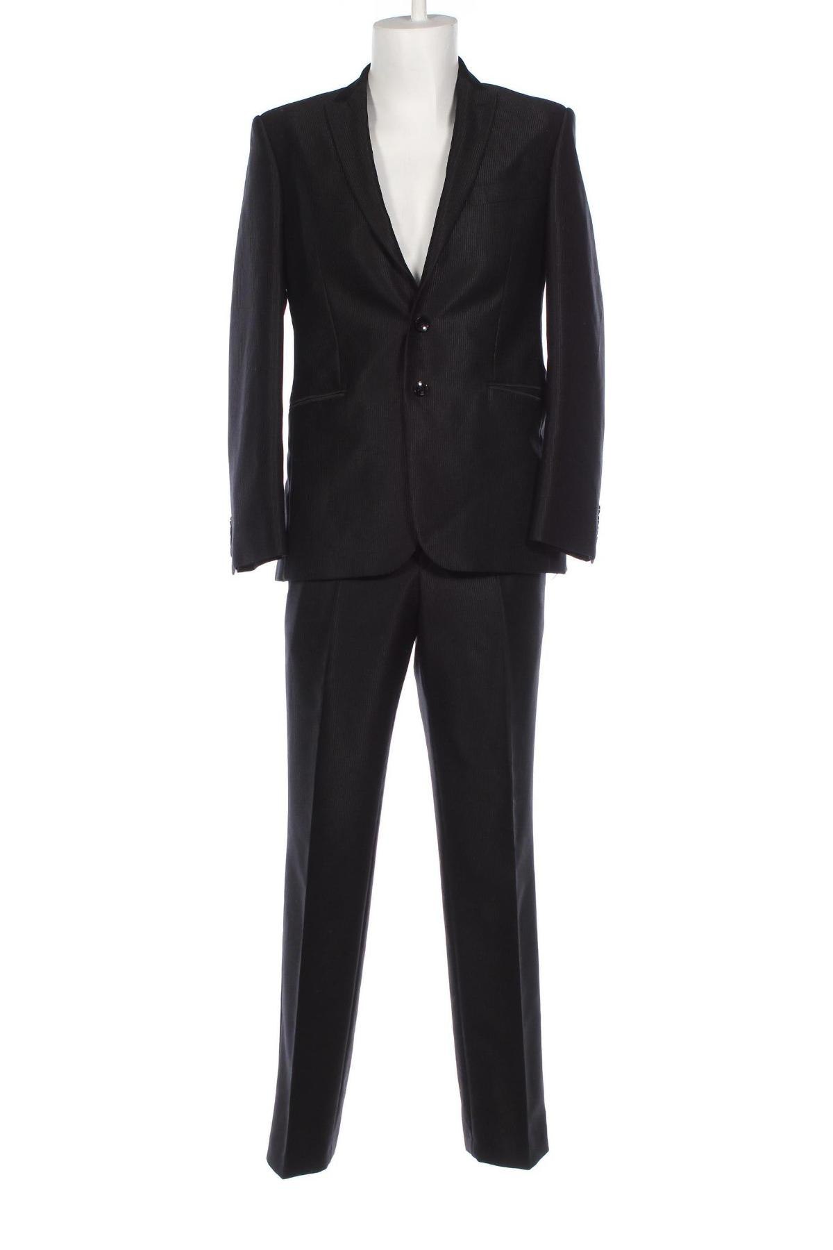 Мъжки костюм, Размер M, Цвят Черен, Цена 86,98 лв.