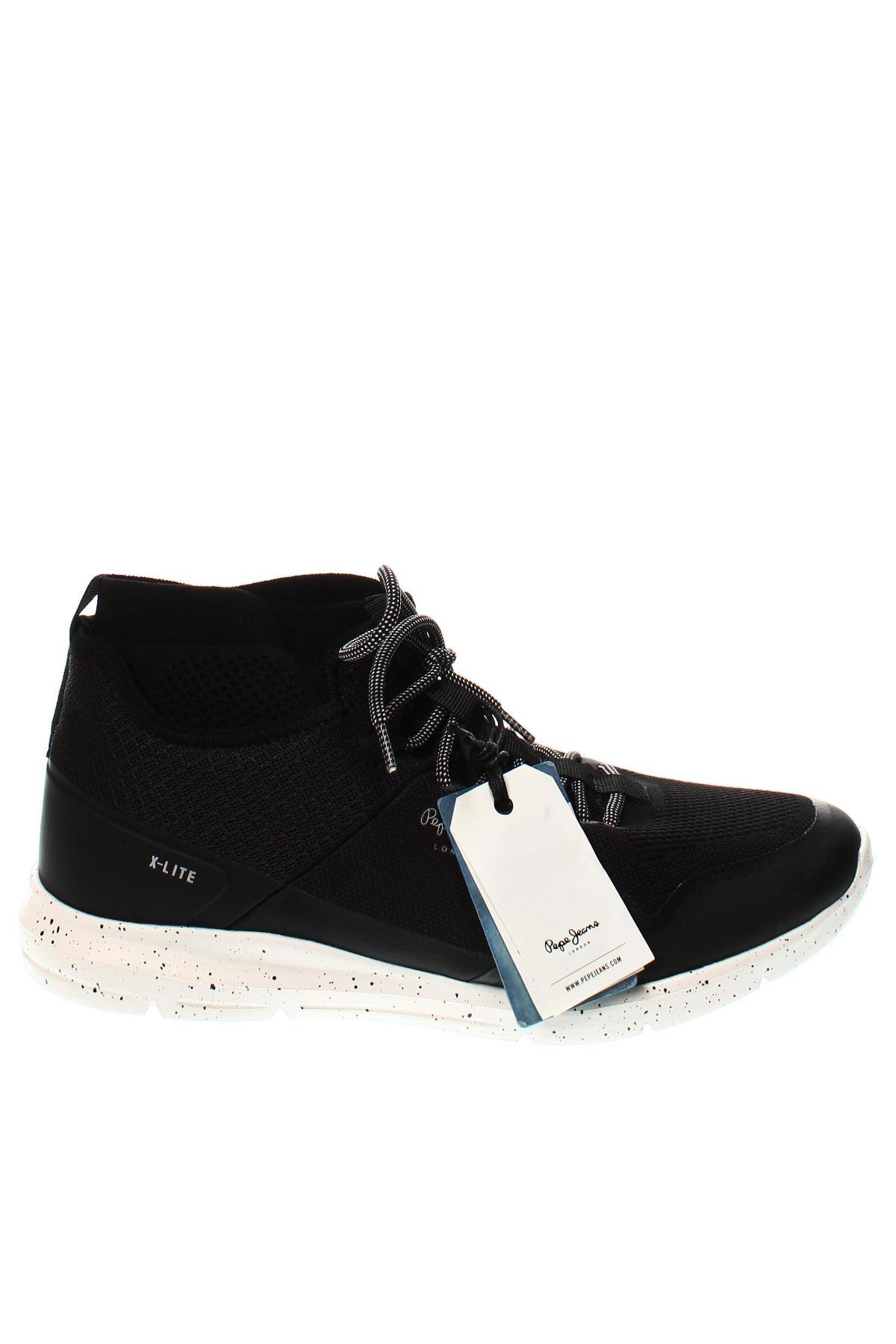 Мъжки обувки Pepe Jeans, Размер 44, Цвят Черен, Цена 139,32 лв.