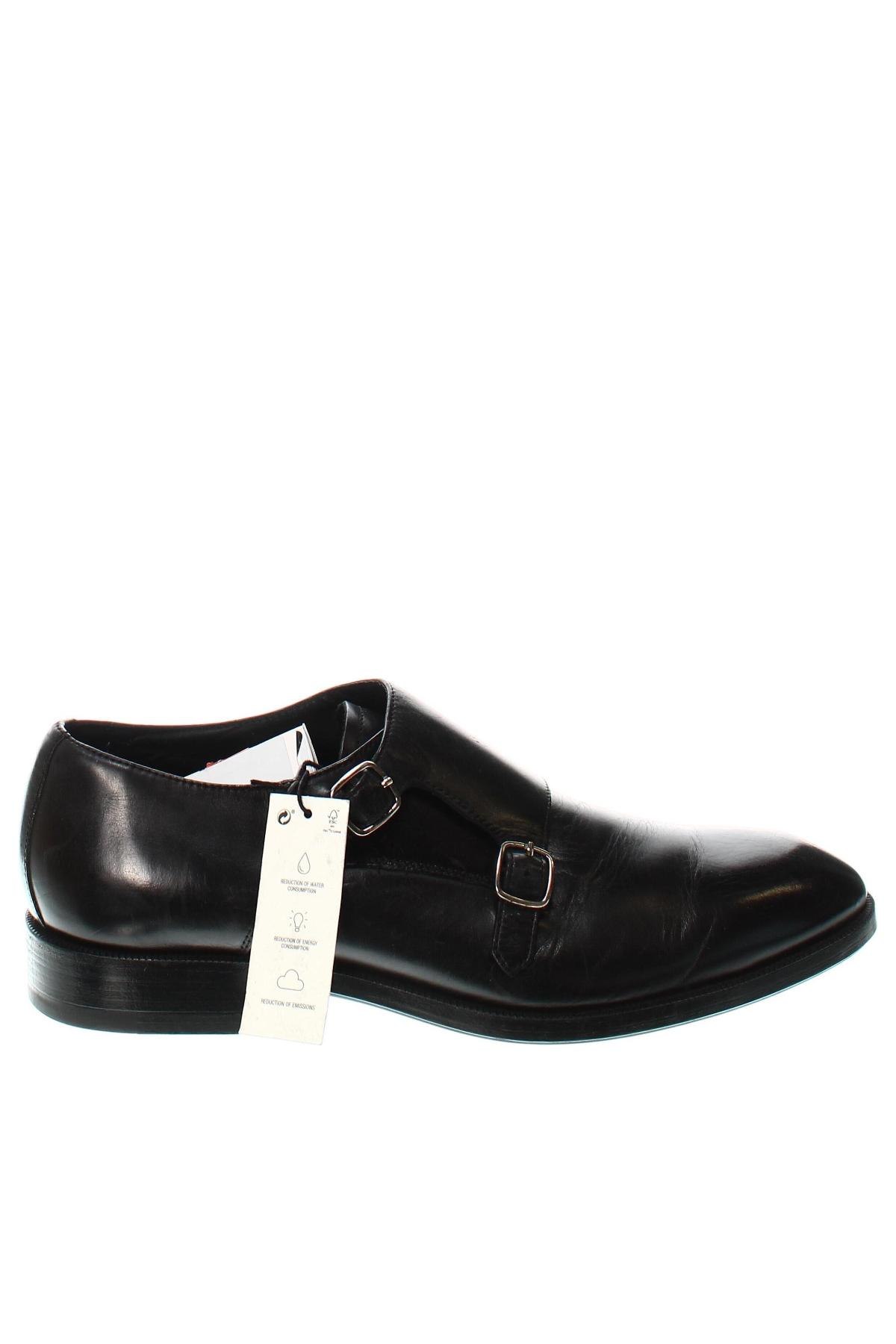 Ανδρικά παπούτσια Zara, Μέγεθος 43, Χρώμα Μαύρο, Τιμή 37,39 €