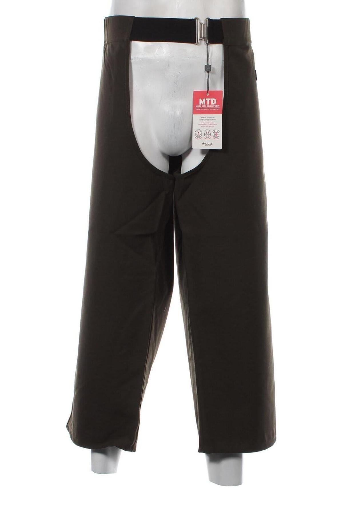 Мъжки панталон Aigle, Размер L, Цвят Зелен, Цена 161,00 лв.