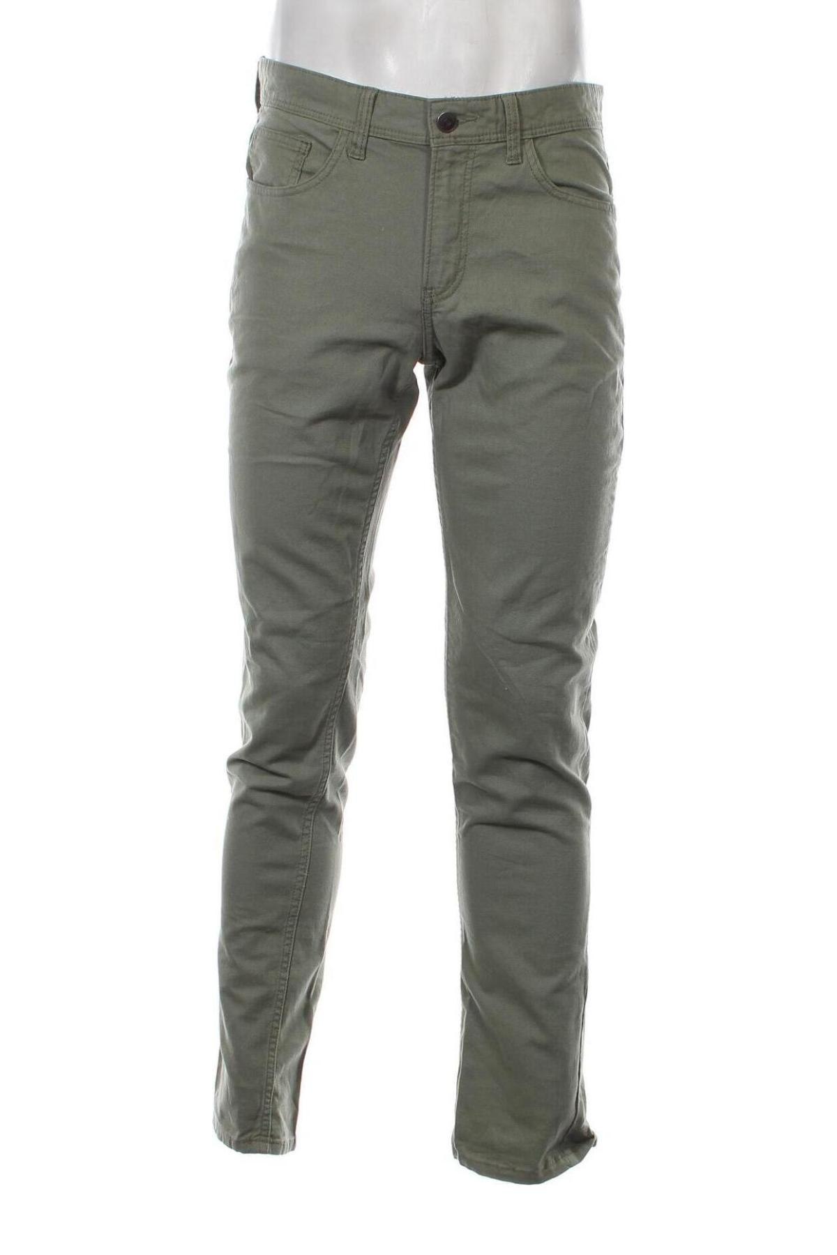 Pantaloni de bărbați Angelo Litrico, Mărime M, Culoare Verde, Preț 95,39 Lei