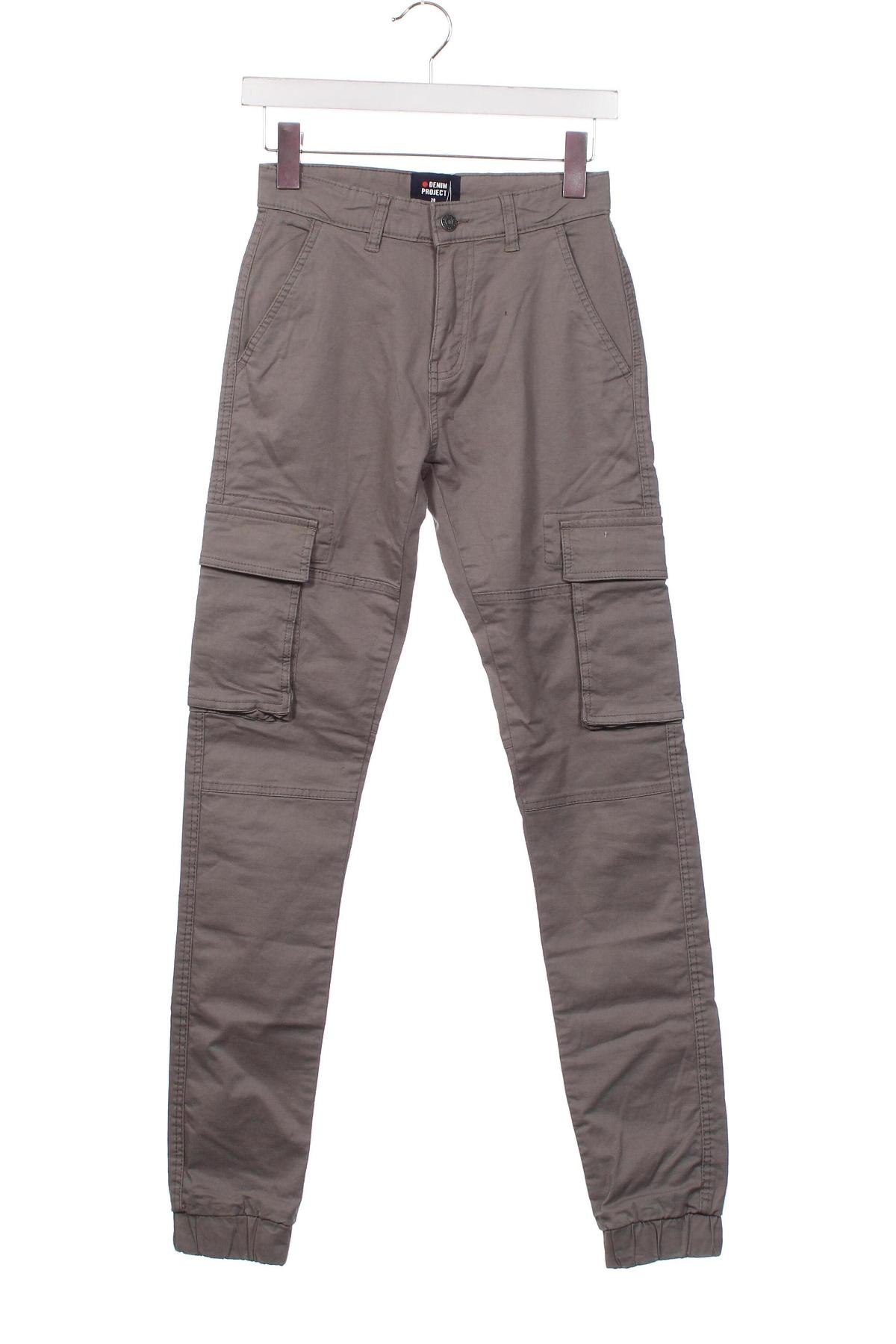 Мъжки панталон Denim Project, Размер XS, Цвят Сив, Цена 26,04 лв.