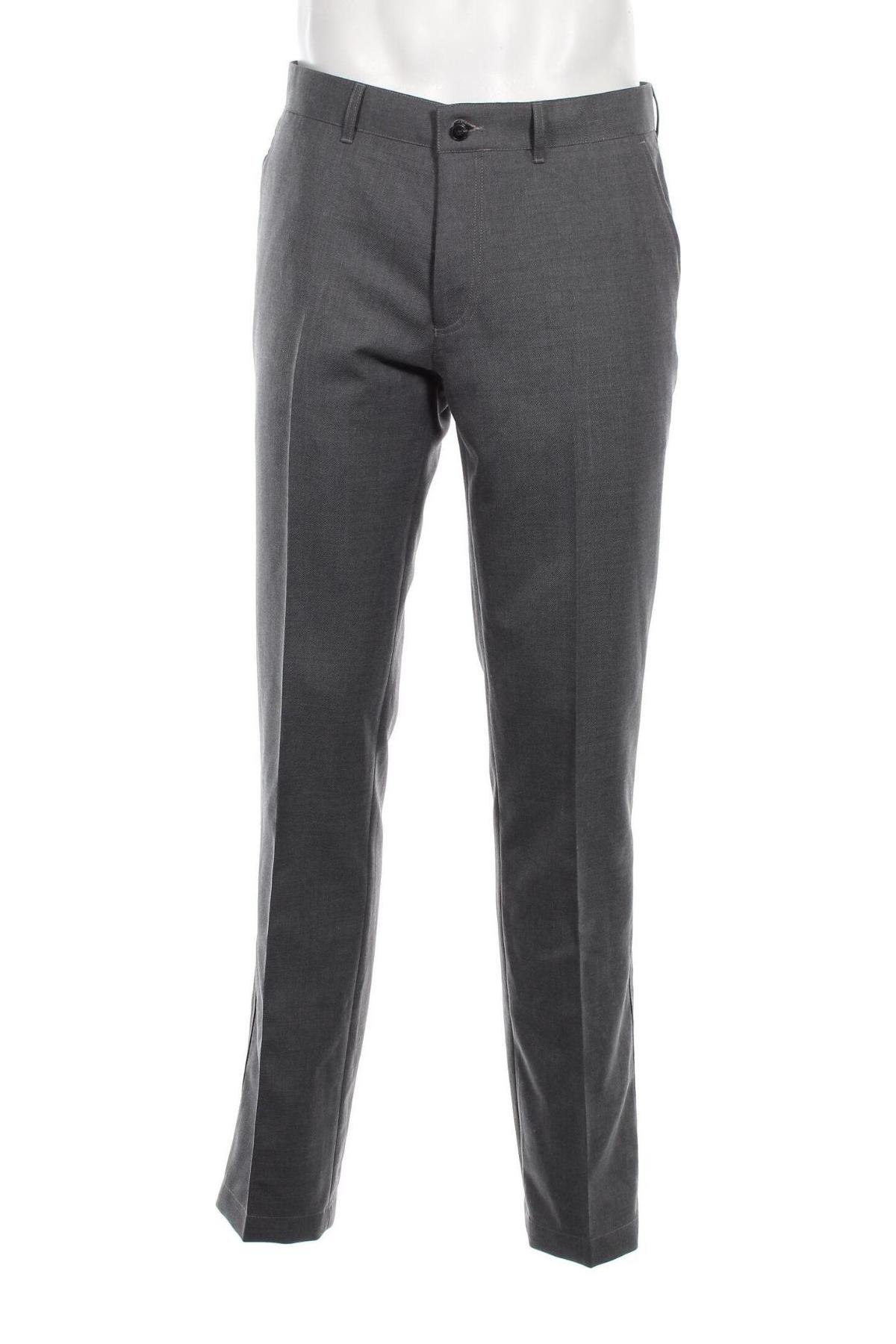 Мъжки панталон Dressmann, Размер L, Цвят Сив, Цена 93,00 лв.