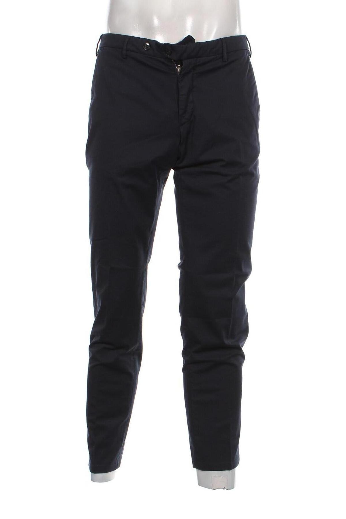 Pantaloni de bărbați Faconnable, Mărime M, Culoare Albastru, Preț 660,07 Lei