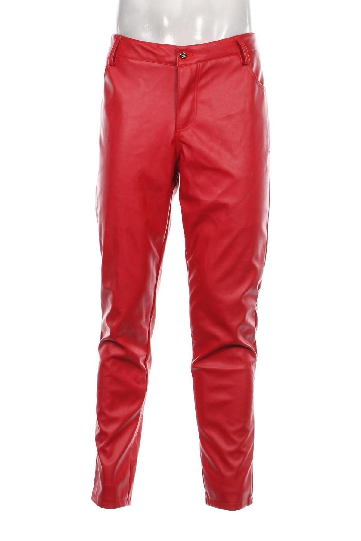 Ανδρικό παντελόνι Fashion, Μέγεθος XL, Χρώμα Κόκκινο, Τιμή 14,46 €