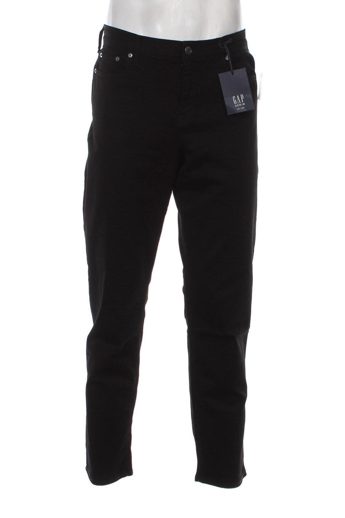 Pantaloni de bărbați Gap, Mărime L, Culoare Negru, Preț 126,65 Lei