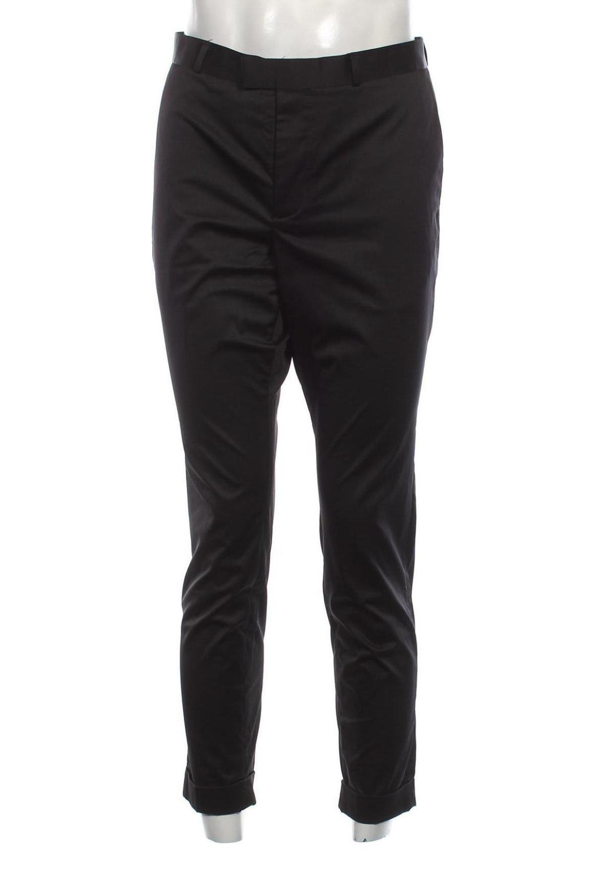 Pantaloni de bărbați H&M, Mărime L, Culoare Negru, Preț 19,98 Lei