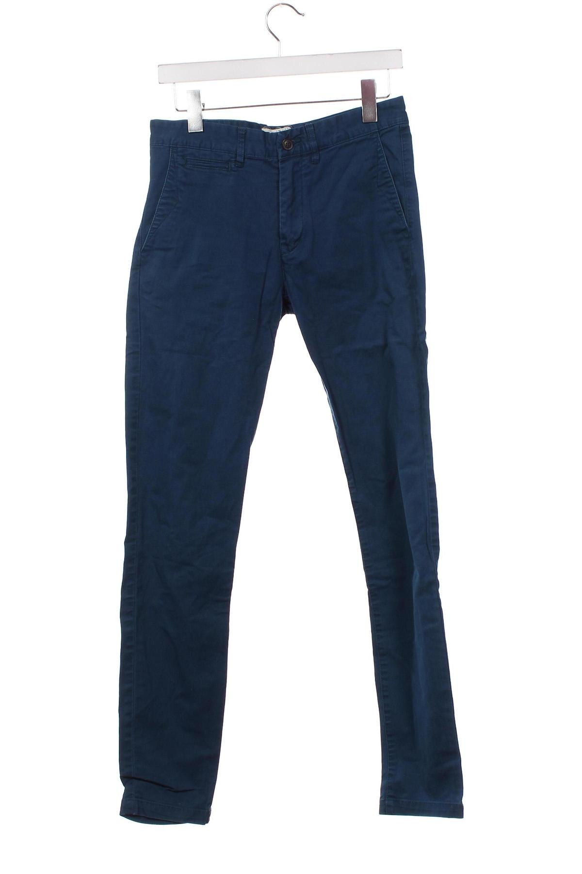 Мъжки панталон H&M L.O.G.G., Размер S, Цвят Син, Цена 10,44 лв.