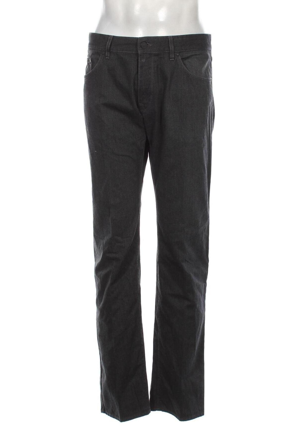 Ανδρικό παντελόνι Hugo Boss, Μέγεθος L, Χρώμα Γκρί, Τιμή 68,64 €