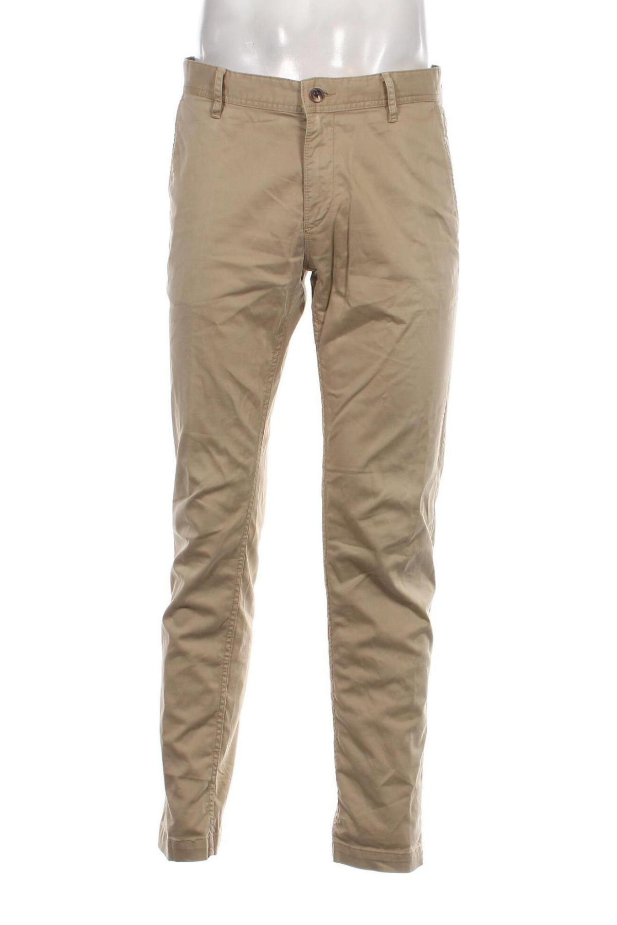 Ανδρικό παντελόνι Hugo Boss, Μέγεθος M, Χρώμα  Μπέζ, Τιμή 84,74 €