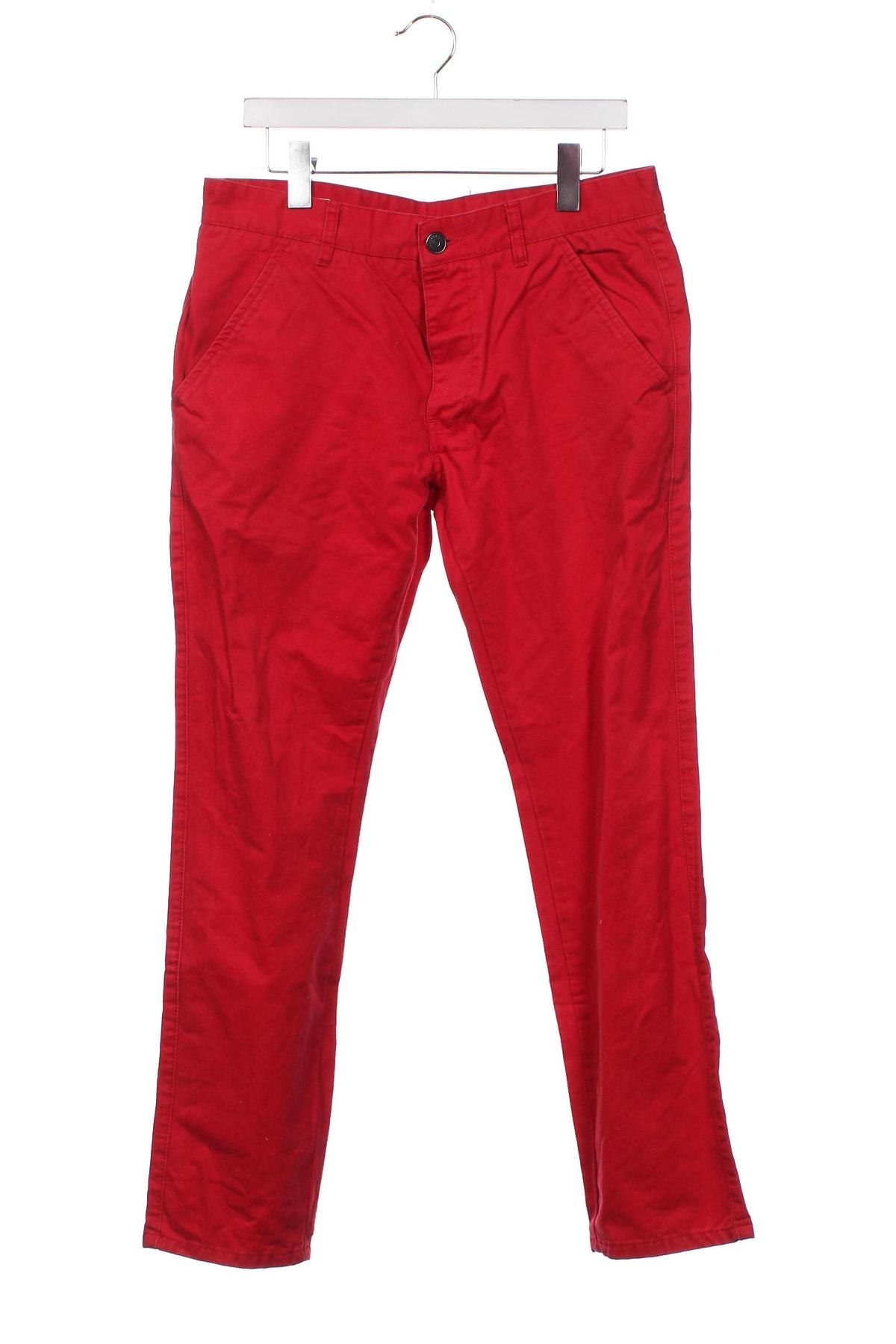 Pantaloni de bărbați Jack & Jones, Mărime M, Culoare Roșu, Preț 39,11 Lei