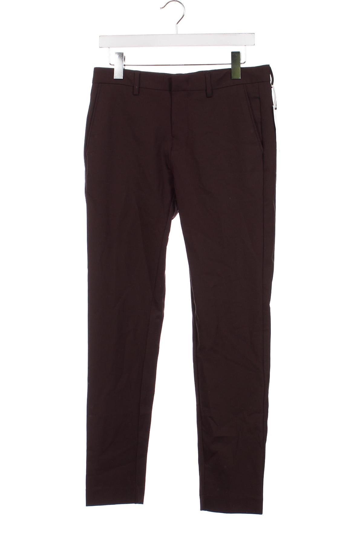 Pantaloni de bărbați Jack & Jones, Mărime S, Culoare Maro, Preț 120,82 Lei