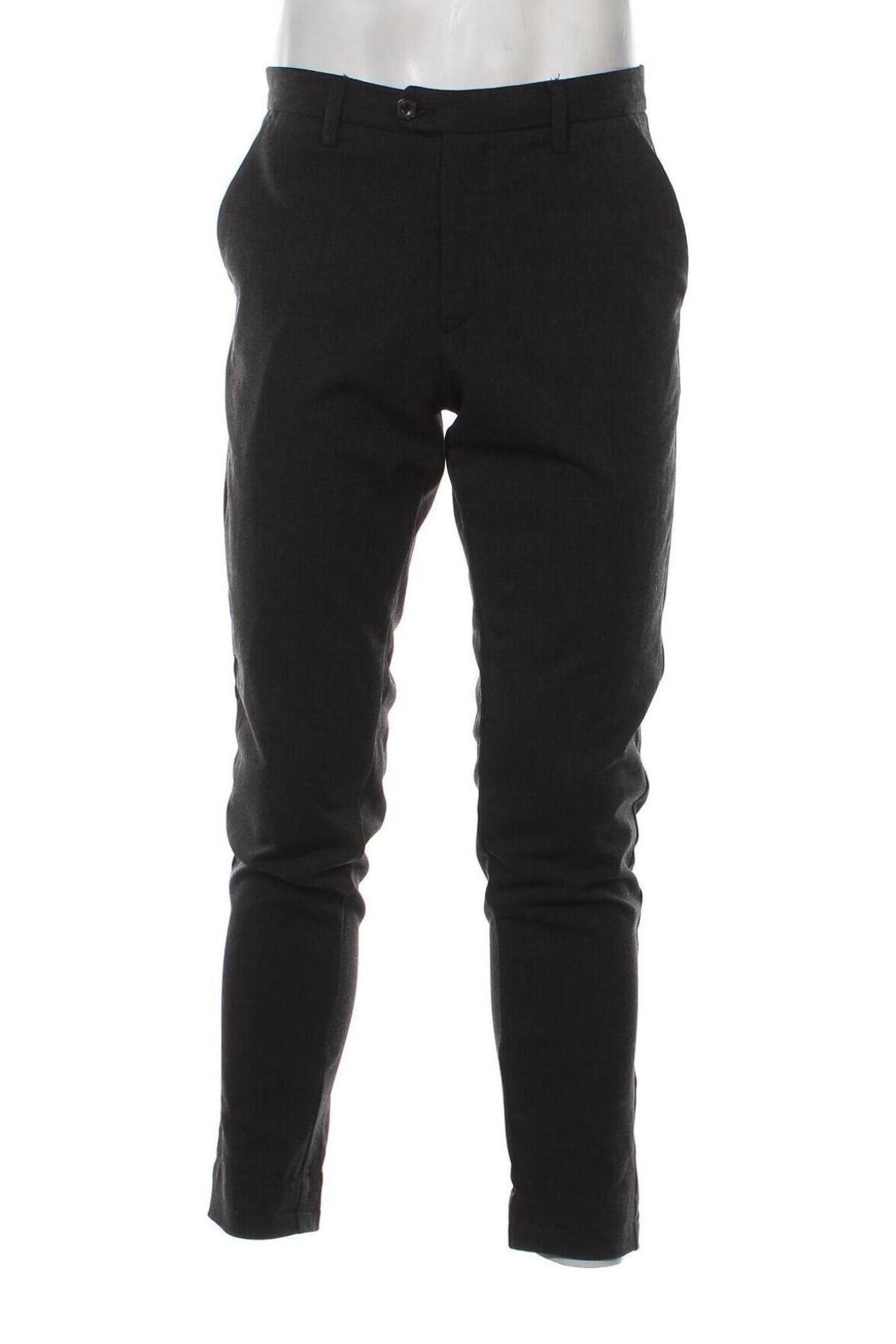 Pantaloni de bărbați Jack & Jones, Mărime L, Culoare Gri, Preț 32,37 Lei