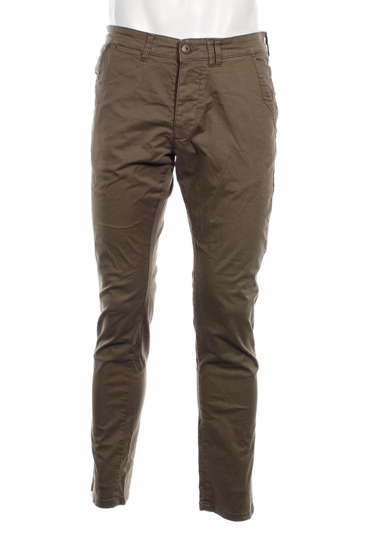 Ανδρικό παντελόνι Jack & Jones, Μέγεθος M, Χρώμα Πράσινο, Τιμή 5,83 €