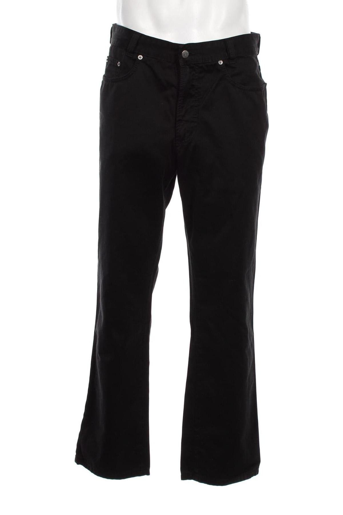 Ανδρικό παντελόνι Joker, Μέγεθος L, Χρώμα Μαύρο, Τιμή 6,28 €