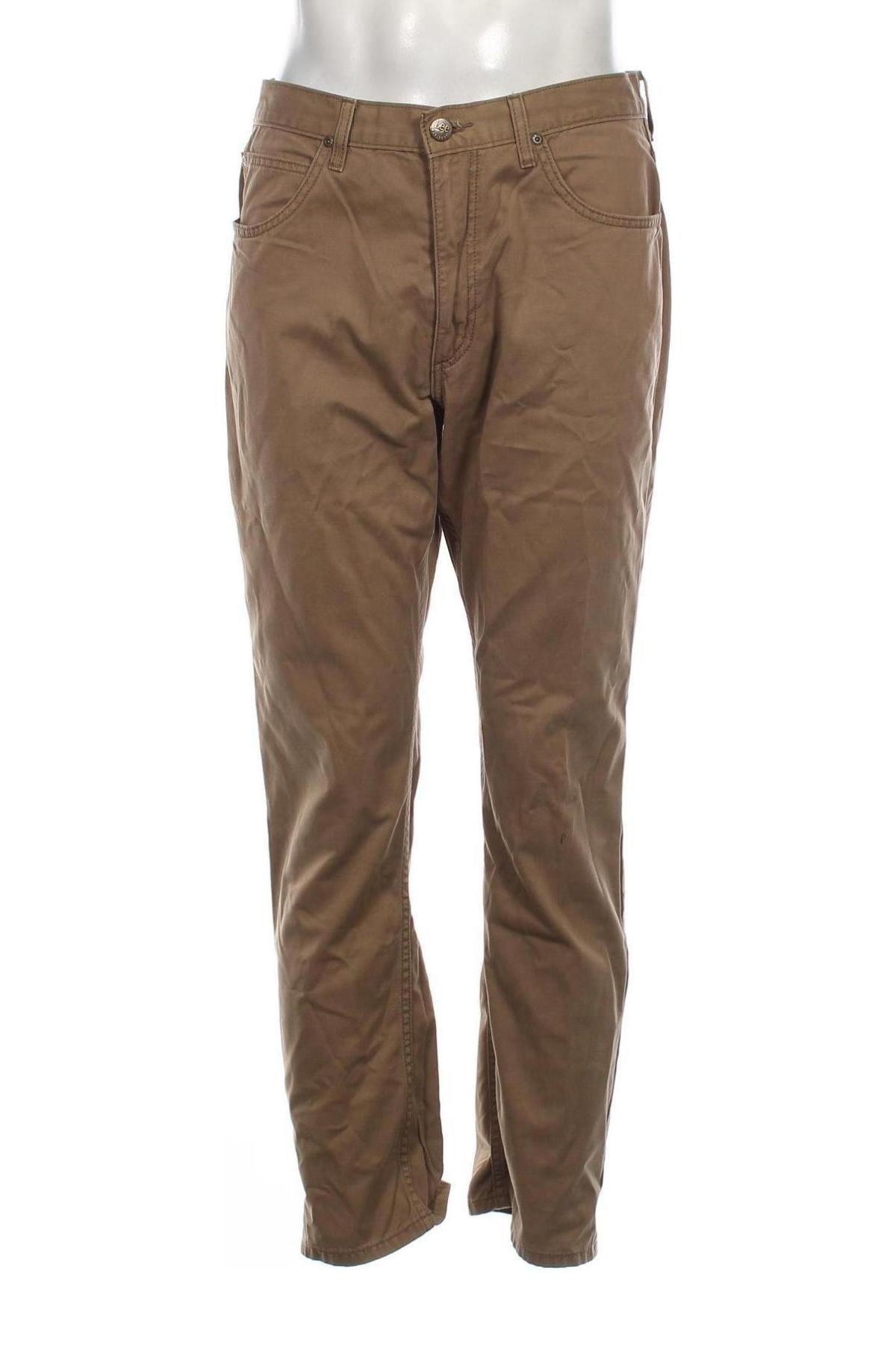 Мъжки панталон Lee, Размер M, Цвят Бежов, Цена 37,54 лв.
