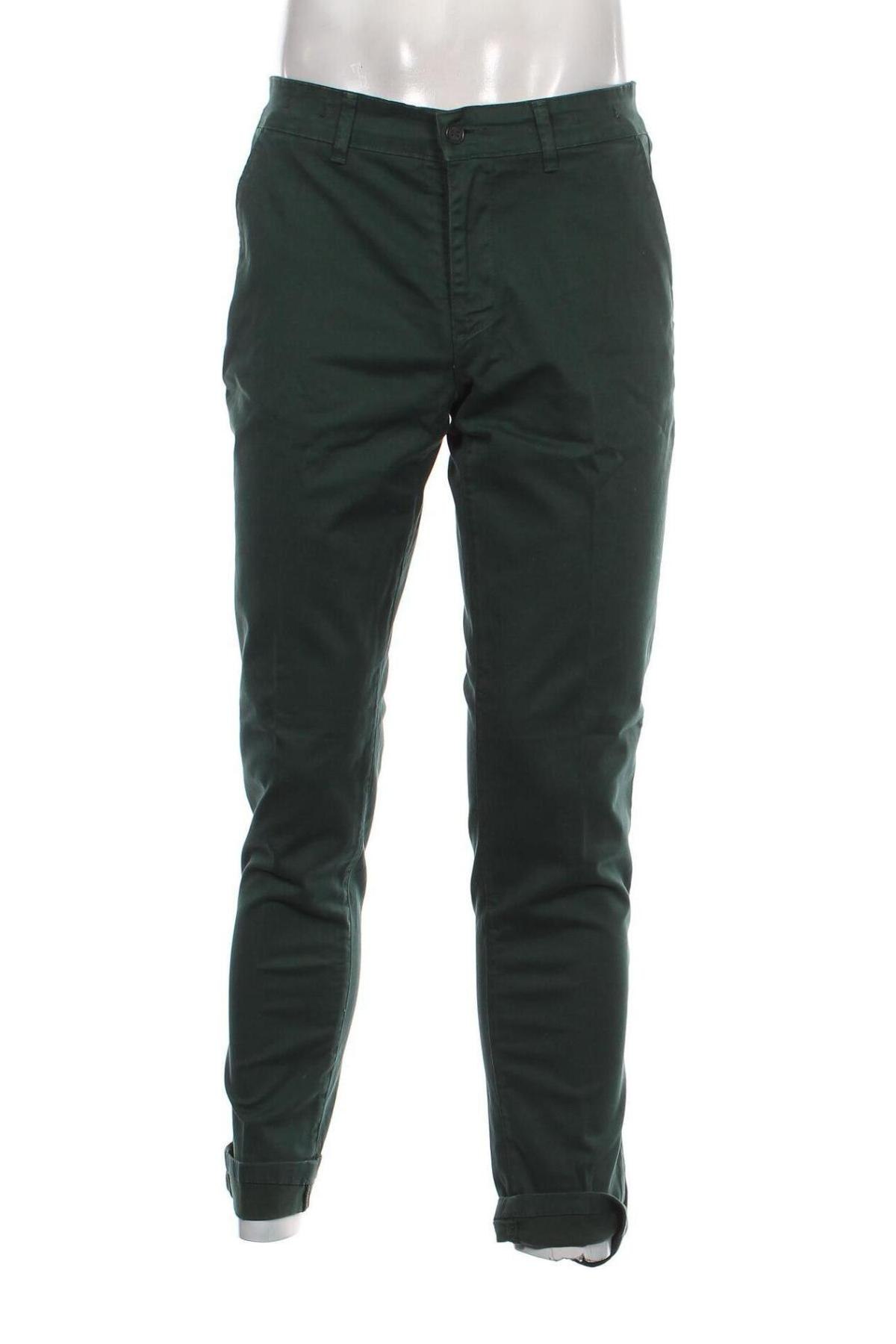 Мъжки панталон Liu Jo, Размер M, Цвят Зелен, Цена 42,84 лв.