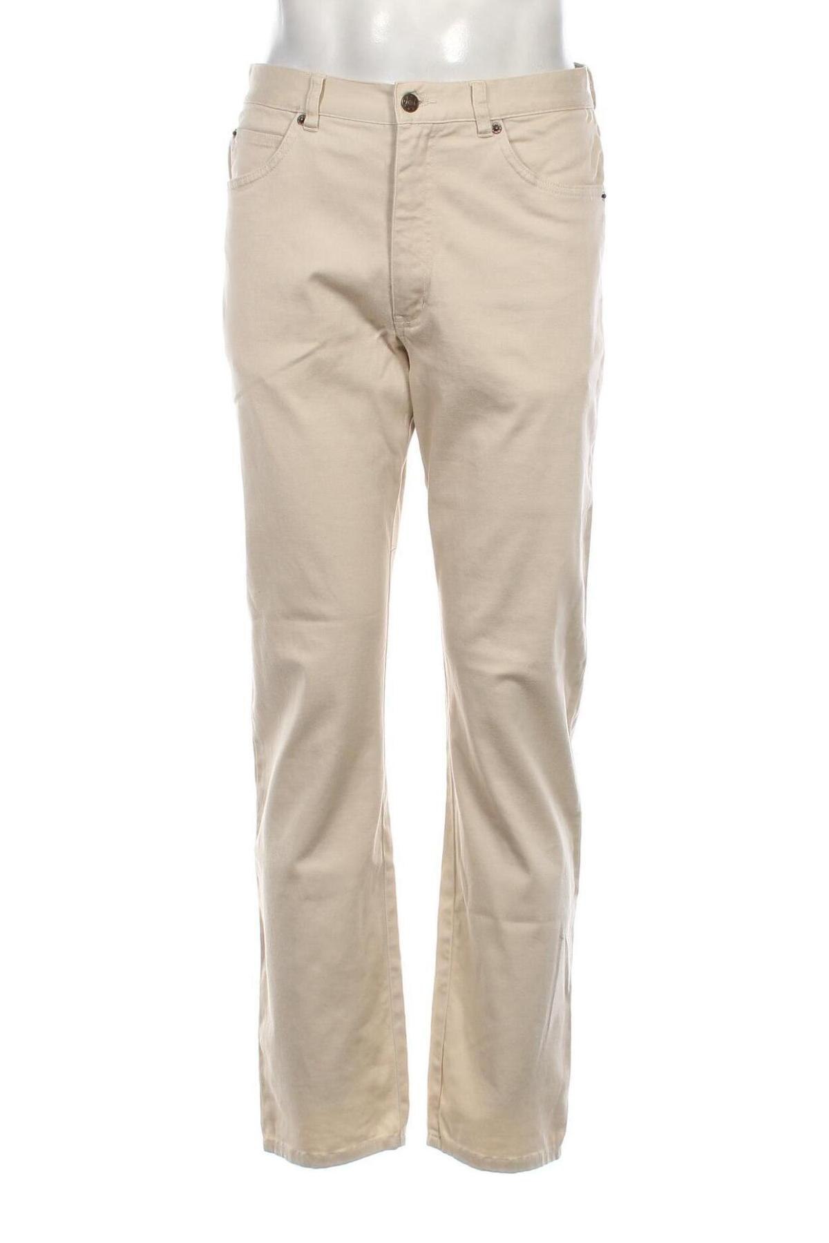 Pantaloni de bărbați Man's World, Mărime M, Culoare Bej, Preț 40,15 Lei