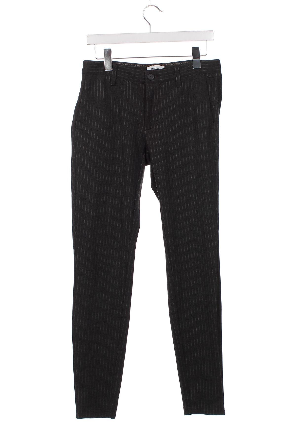 Мъжки панталон Only & Sons, Размер S, Цвят Сив, Цена 9,57 лв.
