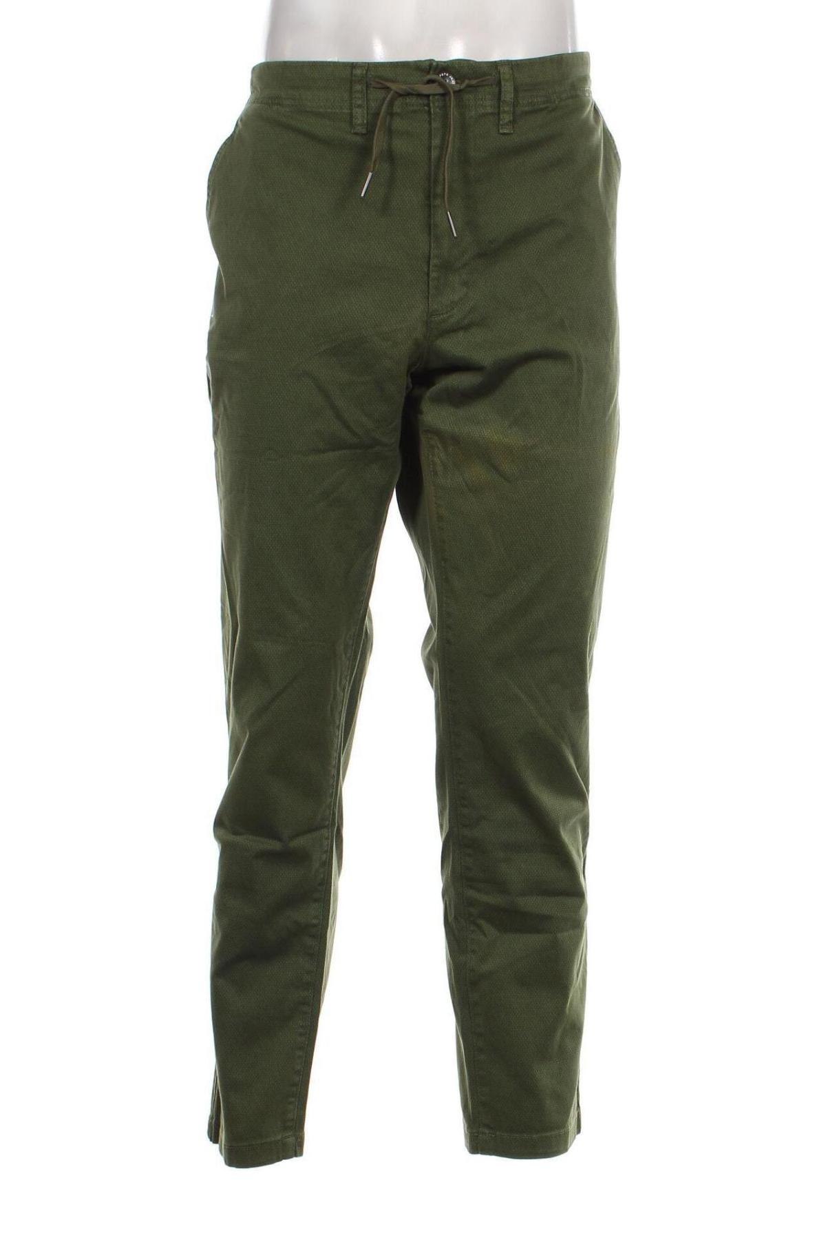 Мъжки панталон Pepe Jeans, Размер XL, Цвят Зелен, Цена 77,00 лв.