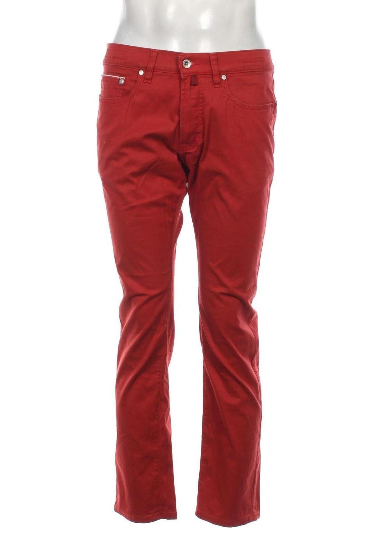 Pantaloni de bărbați Pierre Cardin, Mărime M, Culoare Roșu, Preț 94,90 Lei