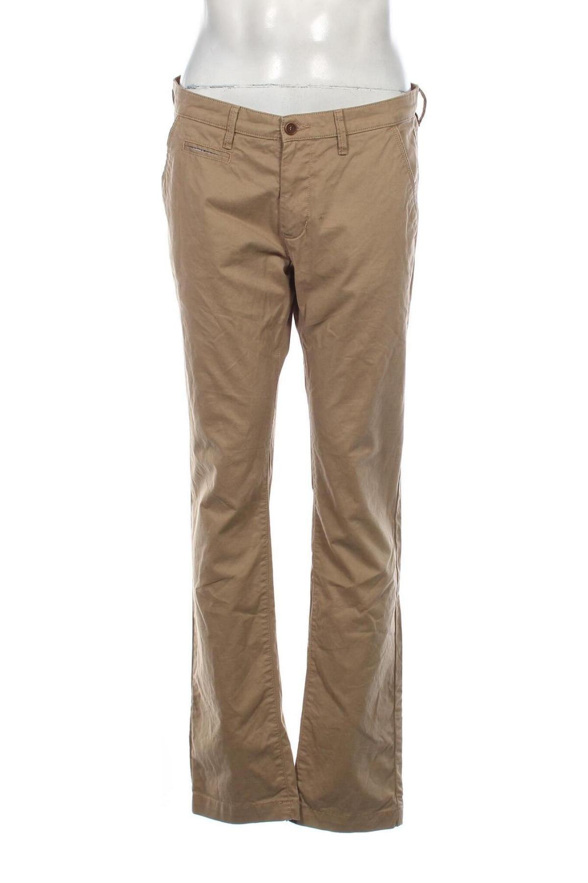 Pantaloni de bărbați Pioneer, Mărime L, Culoare Bej, Preț 40,46 Lei