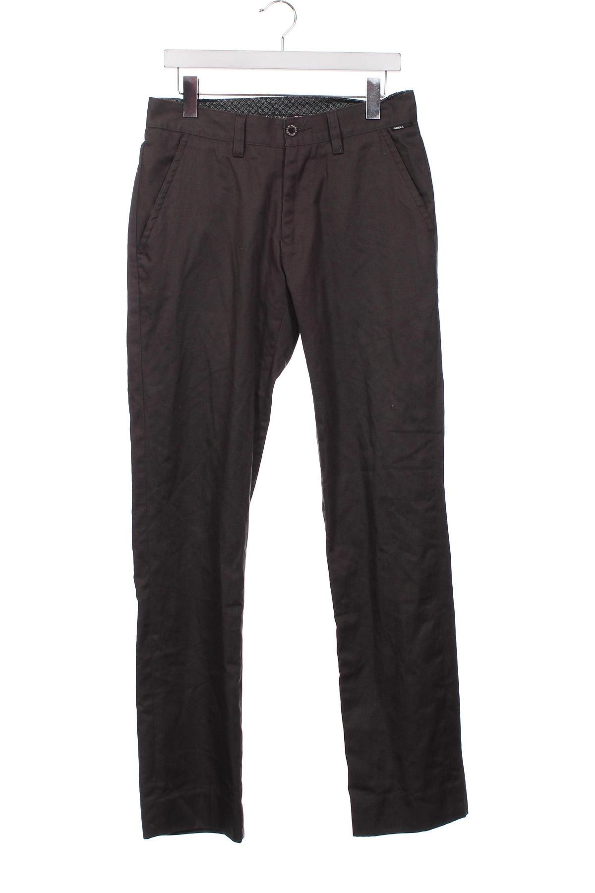 Pantaloni de bărbați Reell, Mărime S, Culoare Gri, Preț 33,72 Lei