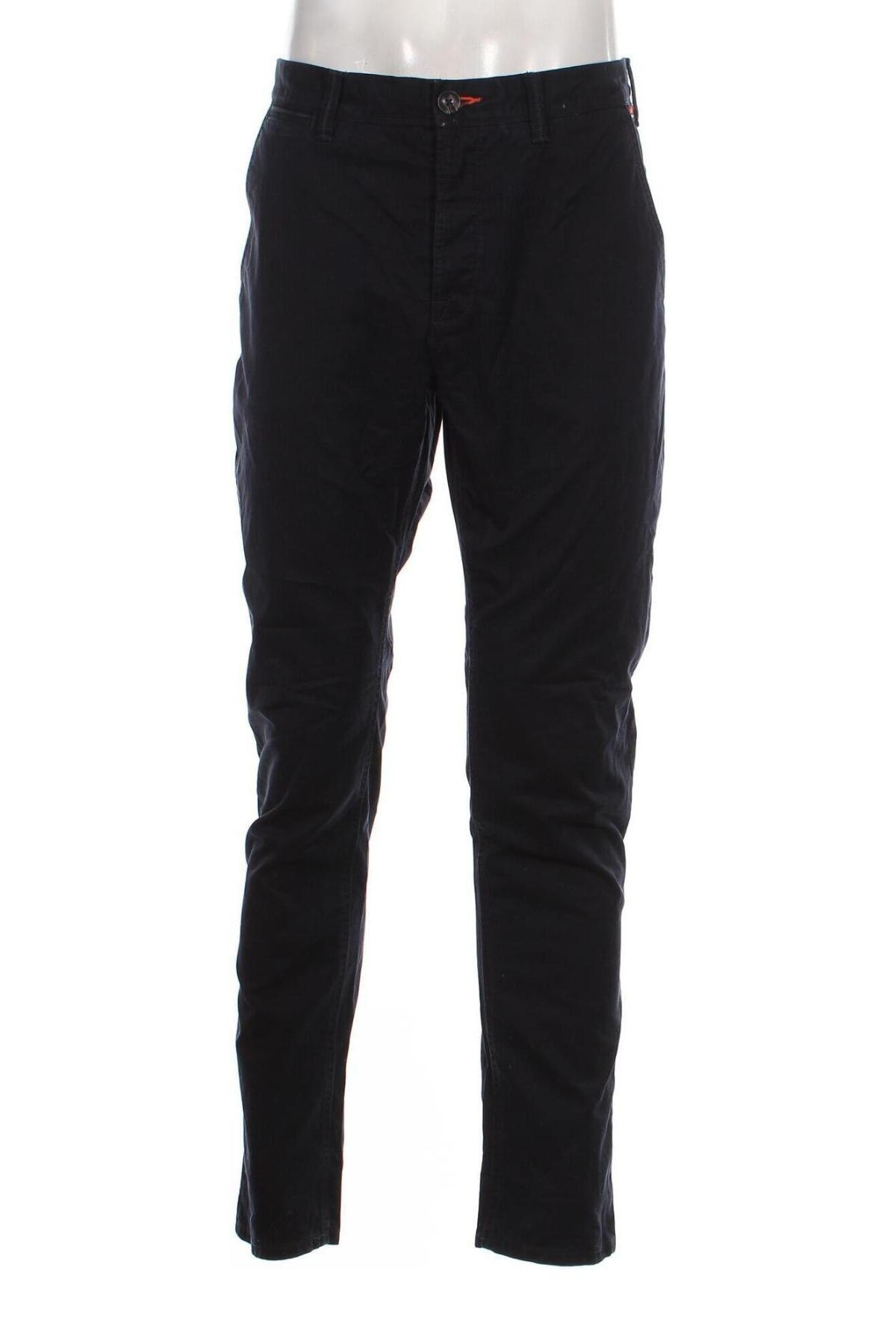 Ανδρικό παντελόνι Superdry, Μέγεθος XL, Χρώμα Μπλέ, Τιμή 29,07 €