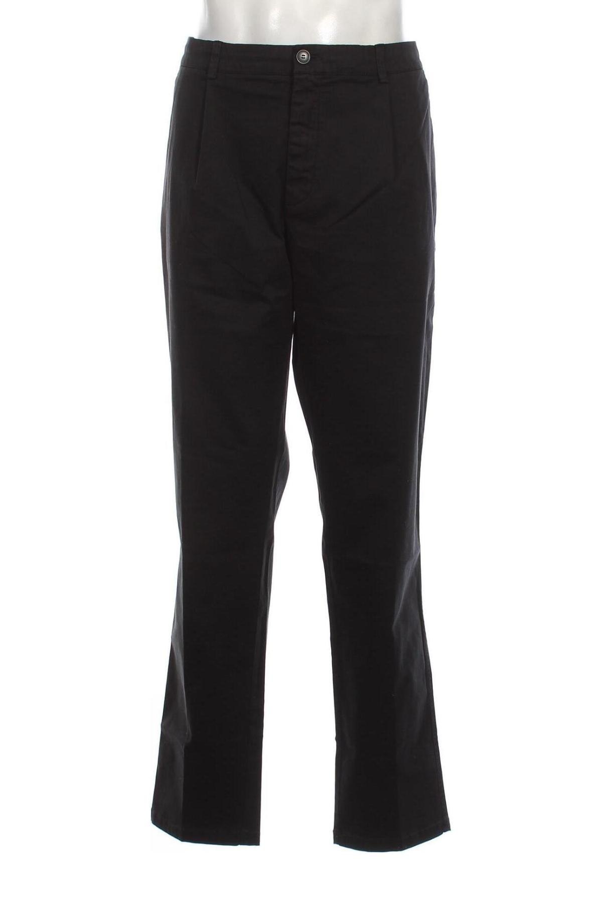 Ανδρικό παντελόνι United Colors Of Benetton, Μέγεθος XXL, Χρώμα Μαύρο, Τιμή 47,94 €