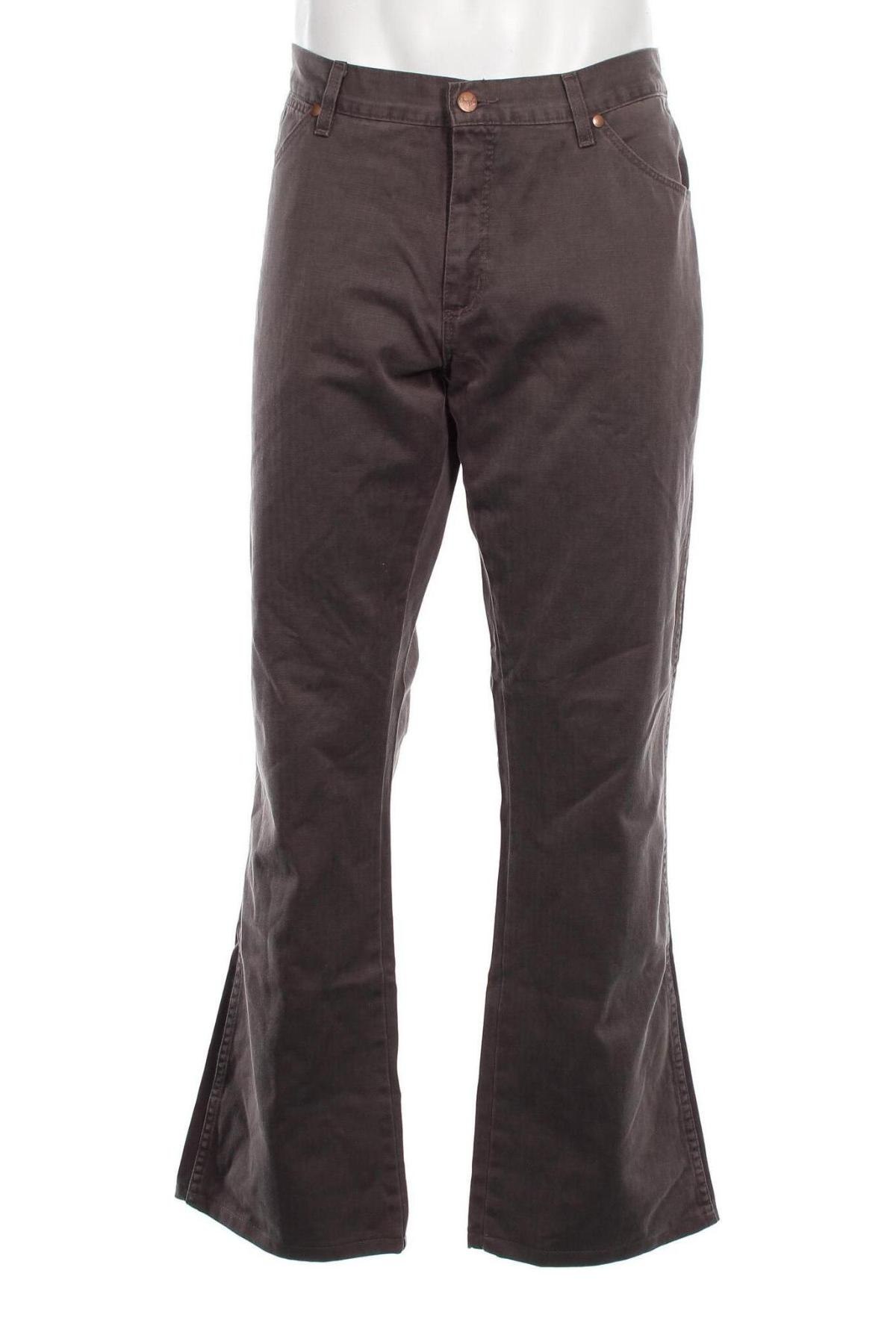 Pantaloni de bărbați Wrangler, Mărime L, Culoare Gri, Preț 207,24 Lei