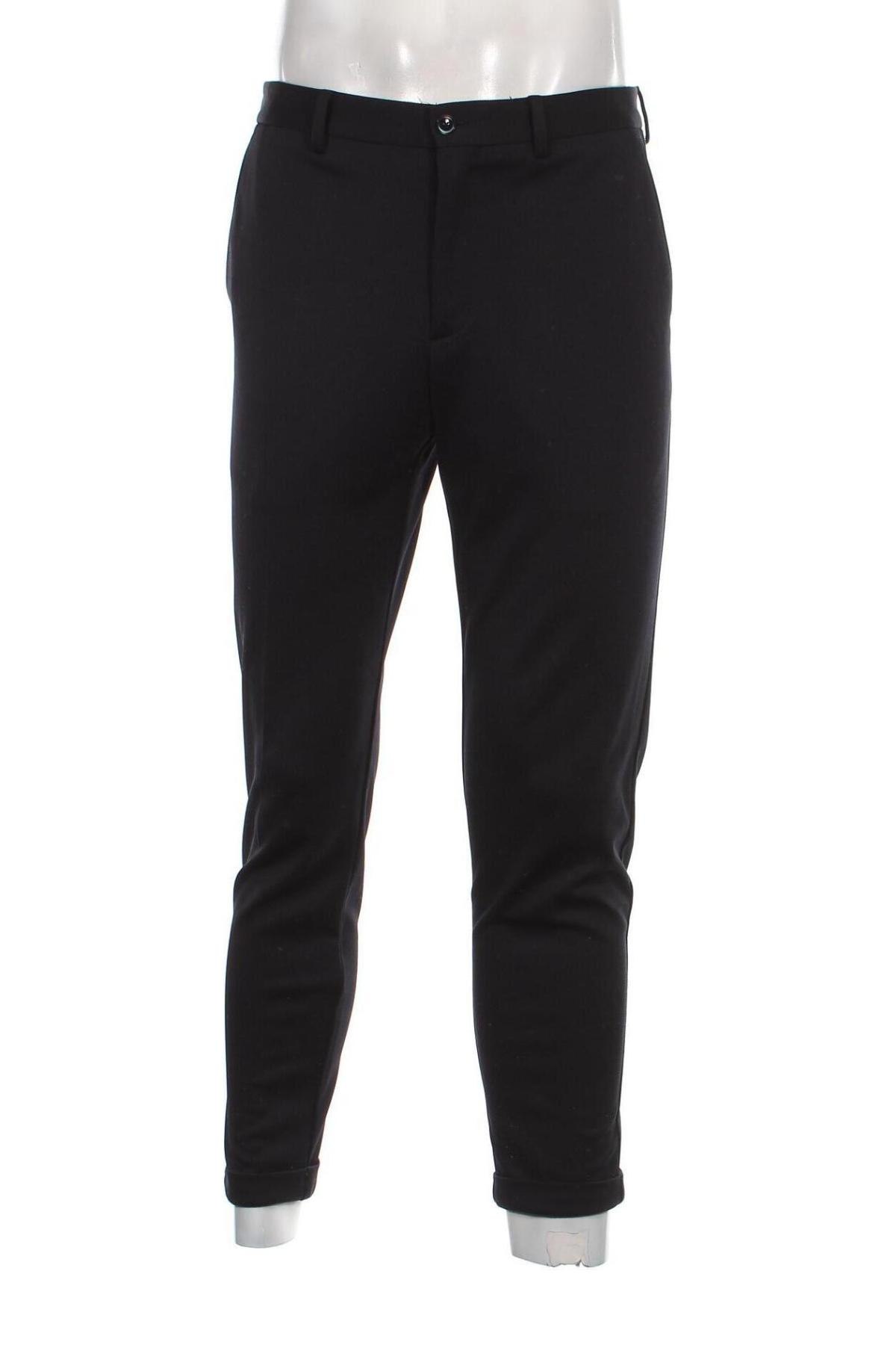 Мъжки панталон Zara, Размер M, Цвят Син, Цена 13,78 лв.