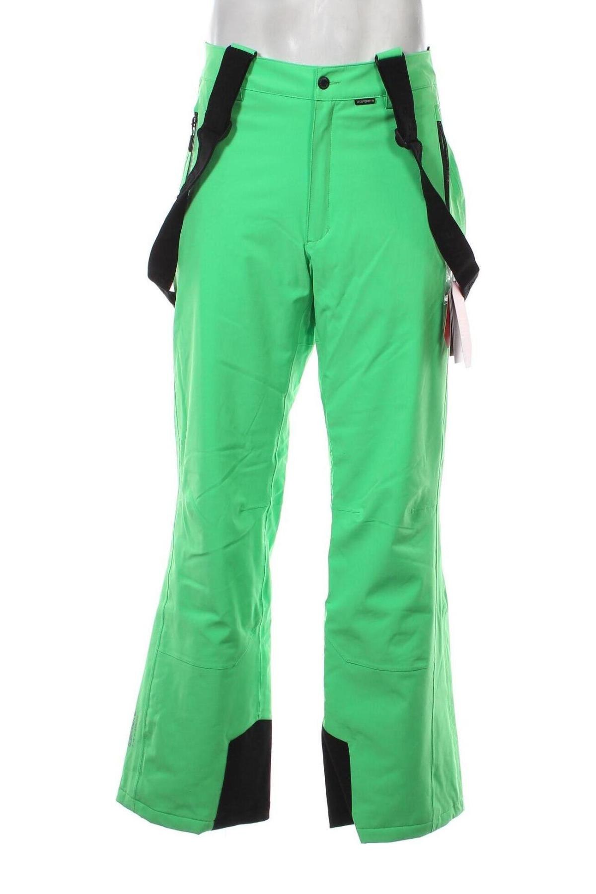 Pantaloni bărbătești pentru sporturi de iarnă Icepeak, Mărime L, Culoare Verde, Preț 260,99 Lei